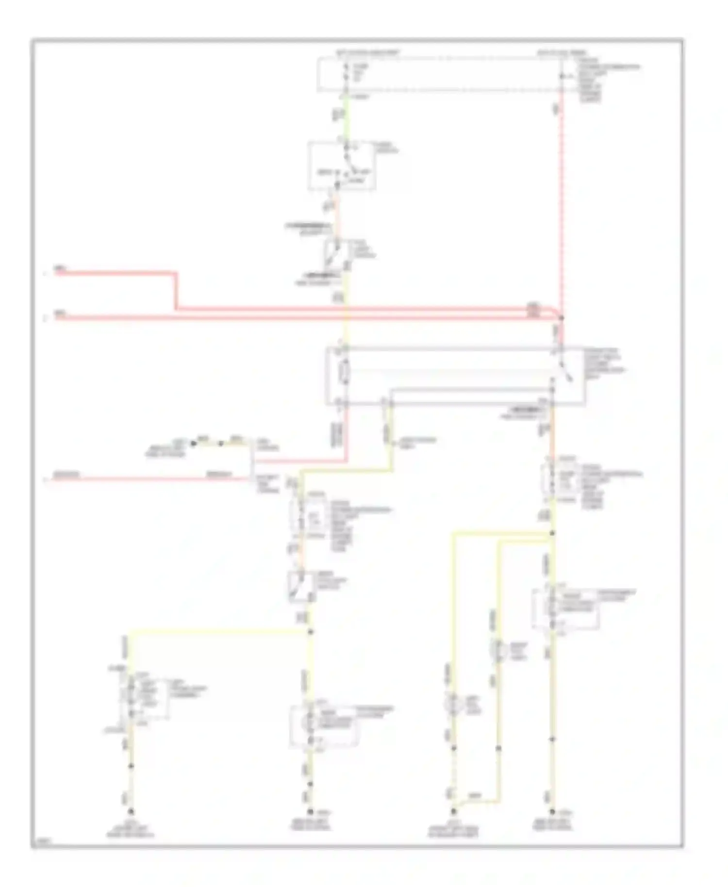 M3 BMW E36 (1992-1999): Headlights circuit (2 of 2)
