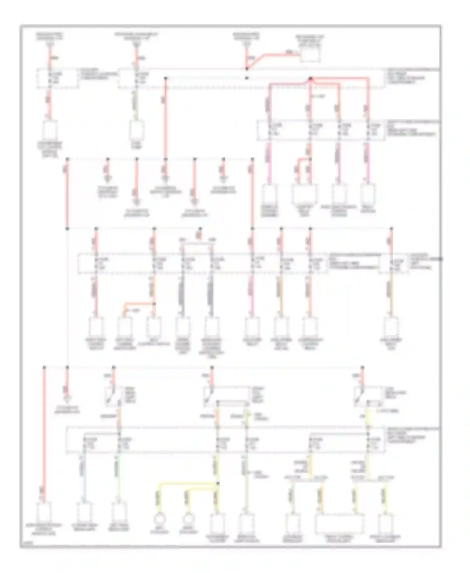 M3 BMW E36 (1992-1999): Power distribution circuit (2 of 5)