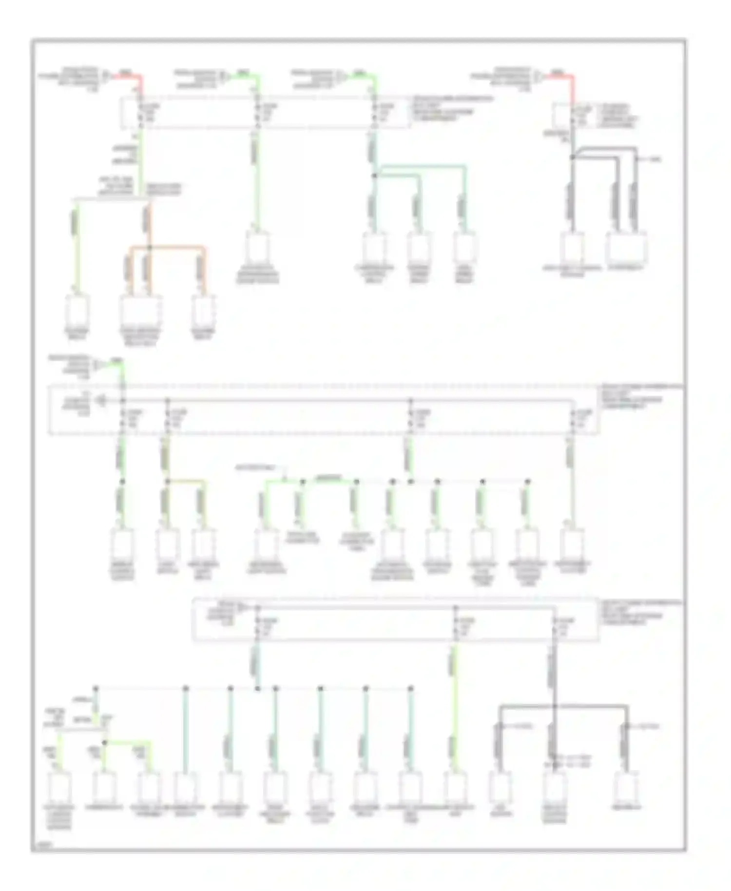 M3 BMW E36 (1992-1999): Power distribution circuit (4 of 5)