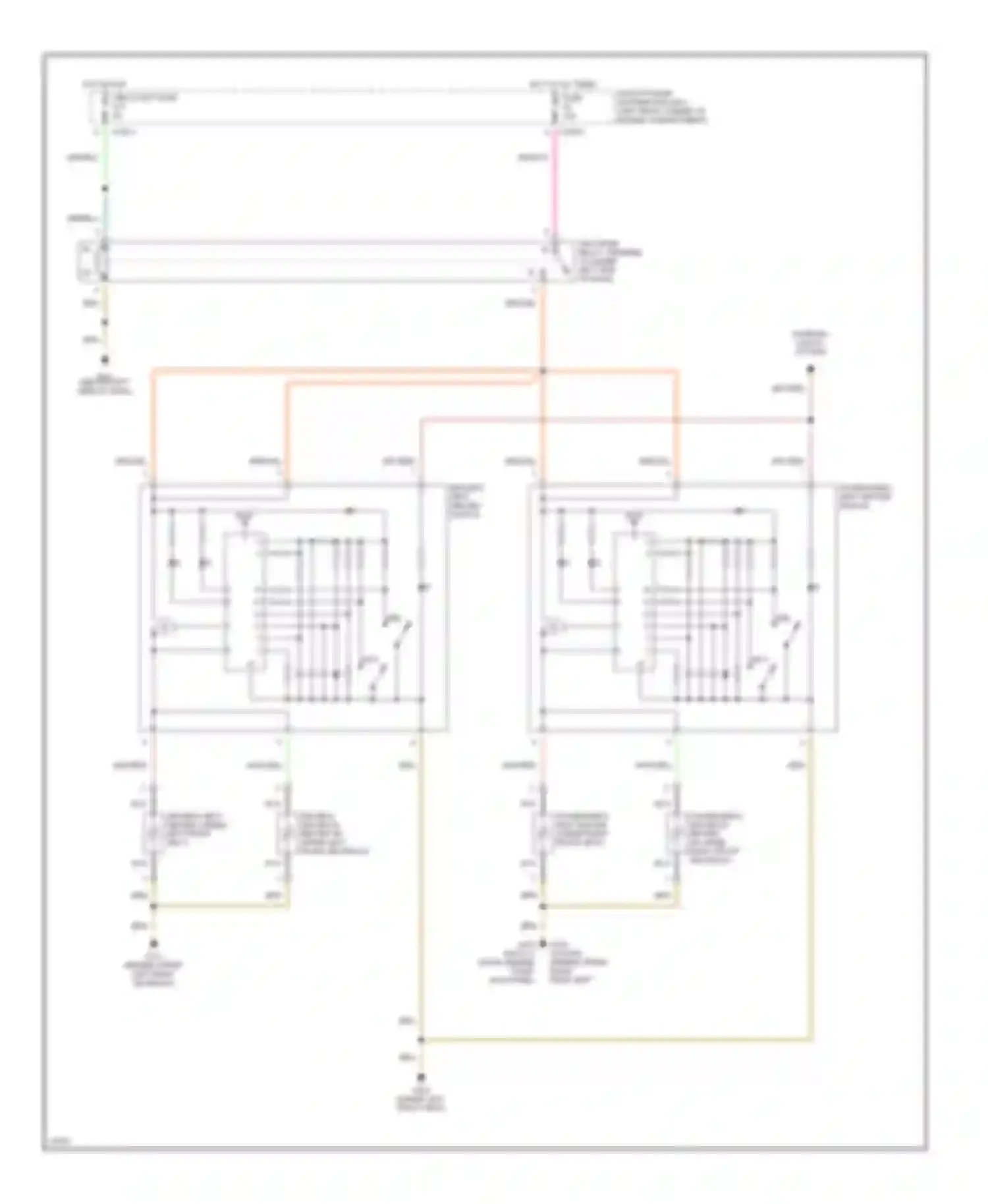 M3 BMW E36 (1992-1999): Heated seats circuit