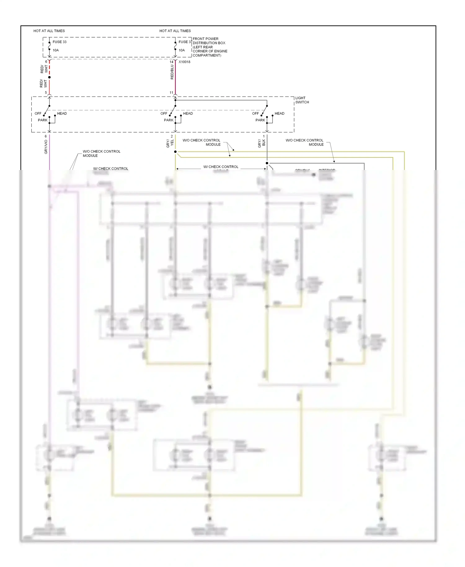 Wiring diagram fuse 37 for BMW M3 E36 (1992-1999) (1 of 1)