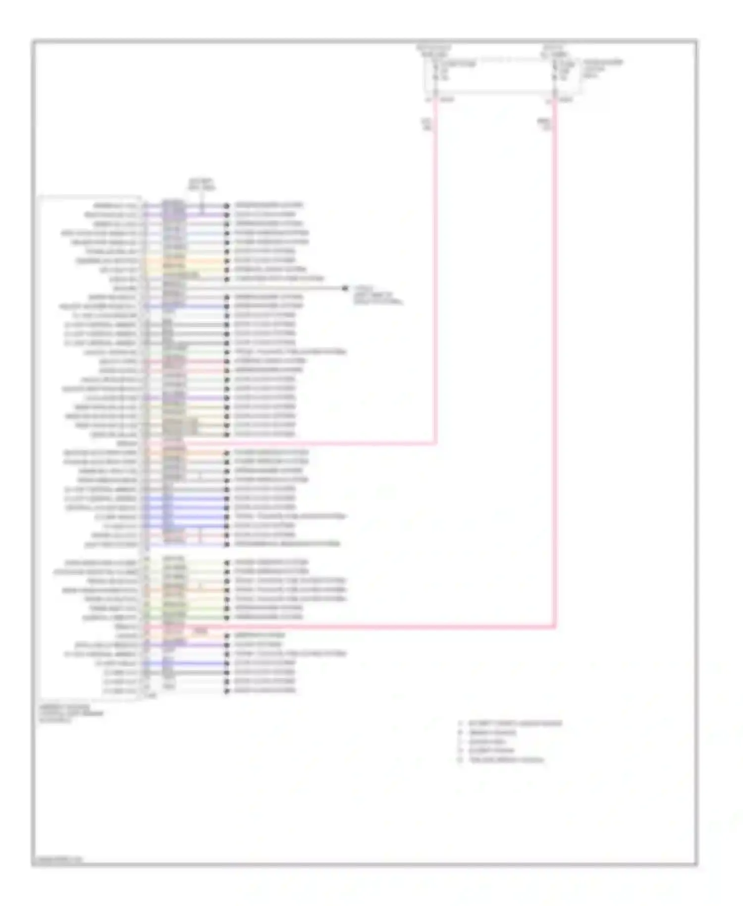 M3 BMW E46 (1999-2006): General module circuit, except convertible (1 of 2)