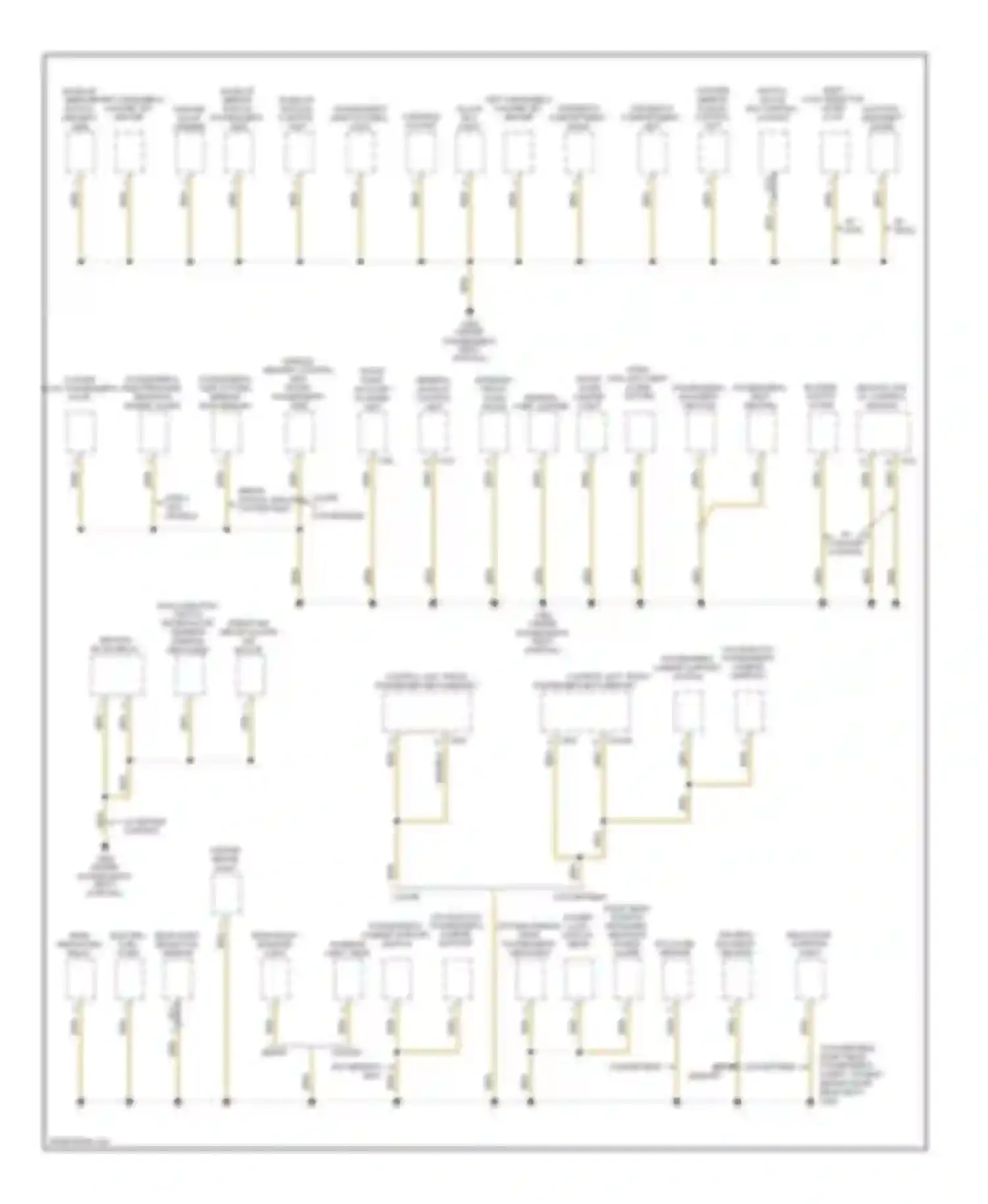 M3 BMW E46 (1999-2006): Ground distribution circuit (3 of 4)