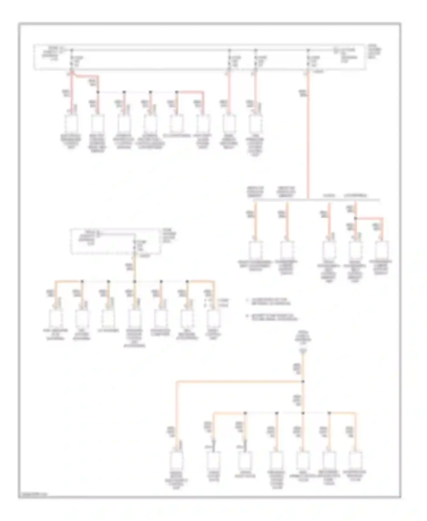 M3 BMW E46 (1999-2006): Power distribution circuit (4 of 6)