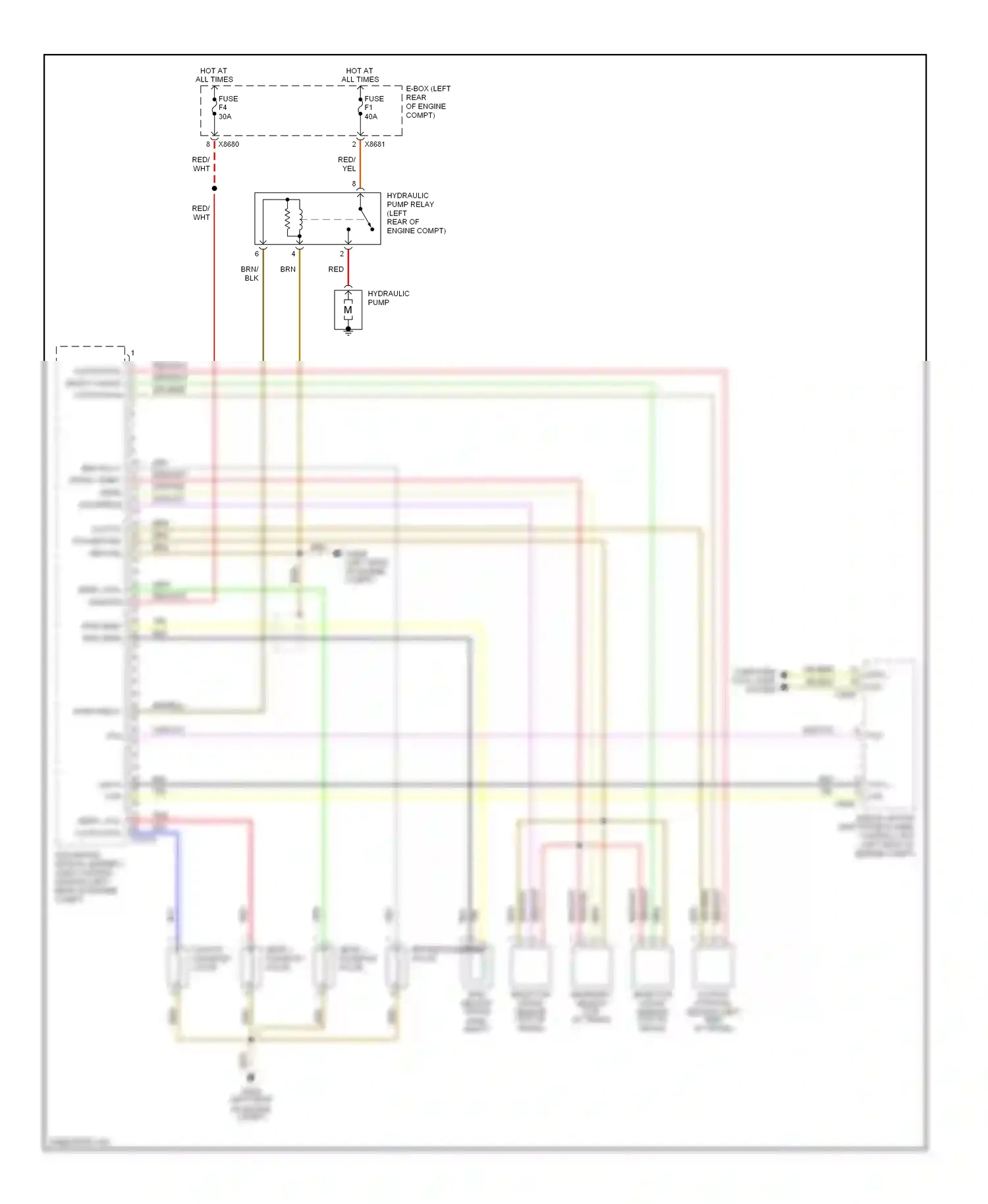 Wiring diagram blu for BMW M3 E46 (1999-2006) (52 of 59)