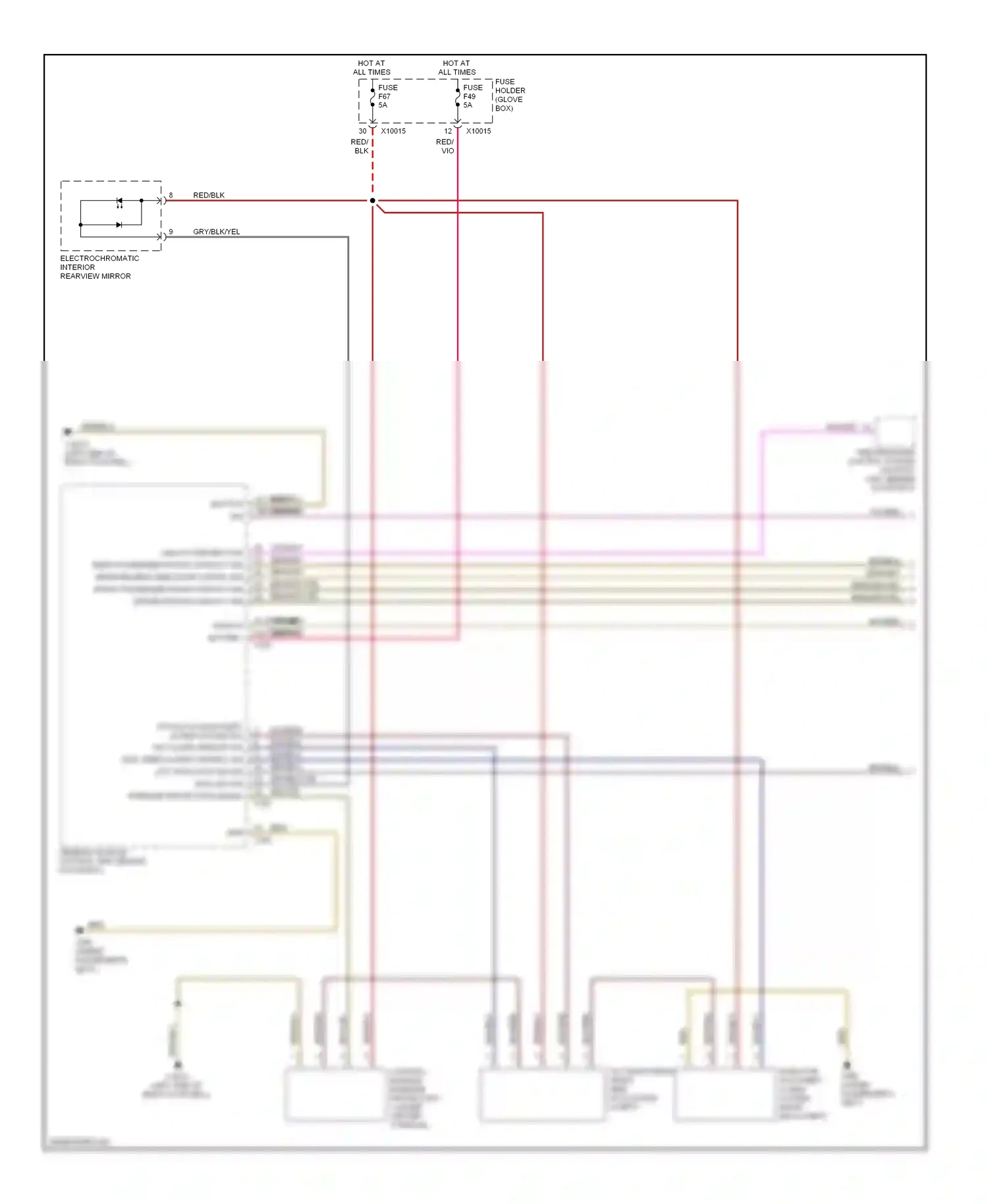 Wiring diagram brn for BMW M3 E46 (1999-2006) (7 of 85)