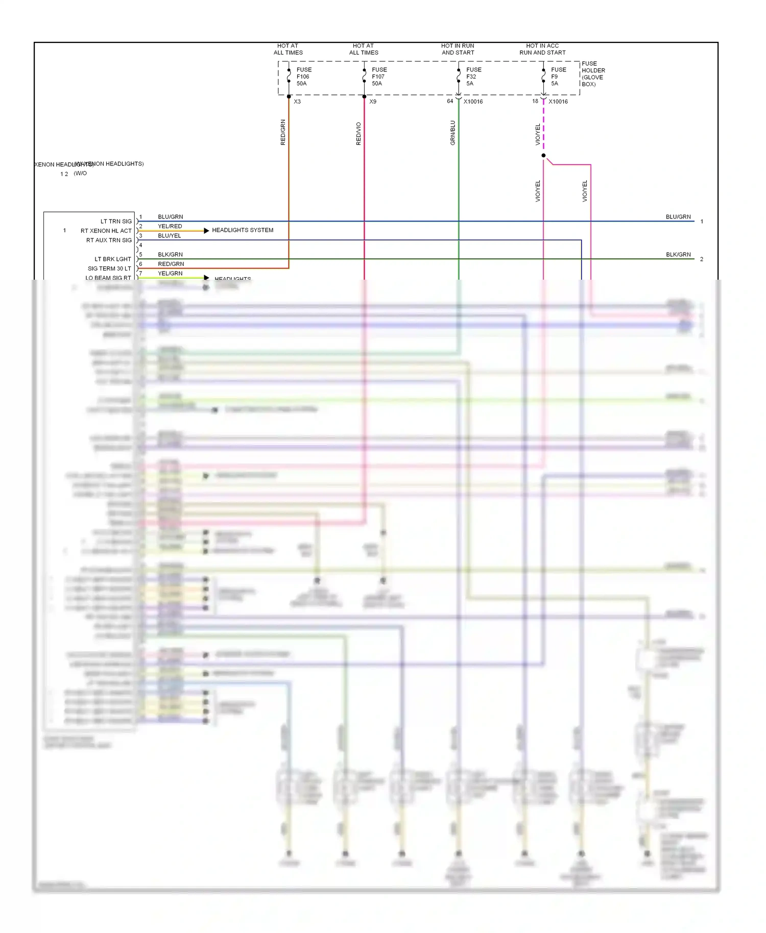 Wiring diagram brn/blk for BMW M3 E46 (1999-2006) (13 of 38)