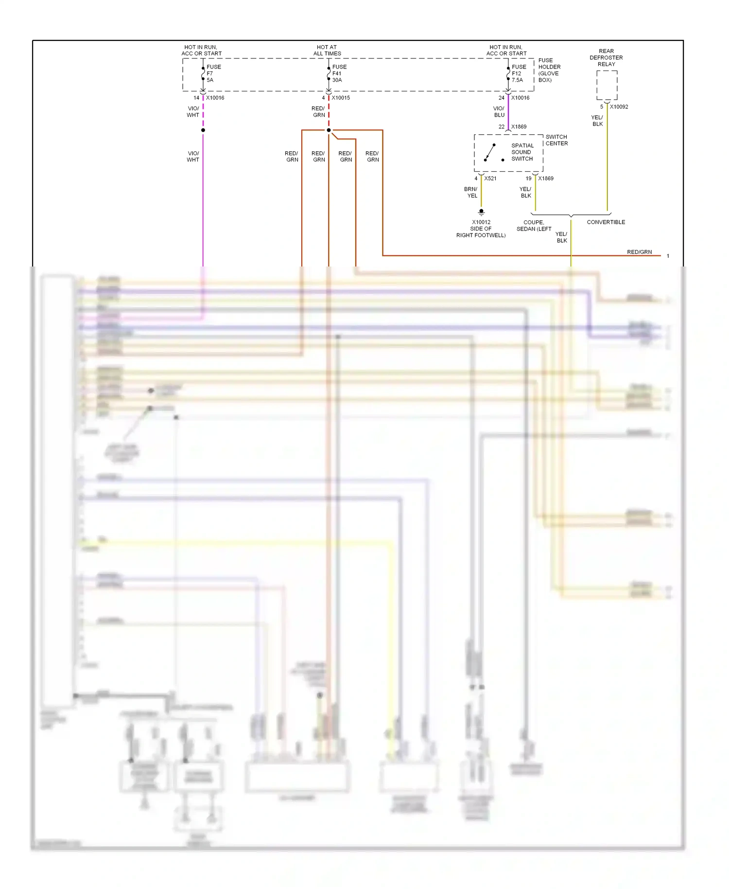 Wiring diagram grn for BMW M3 E46 (1999-2006) (40 of 49)