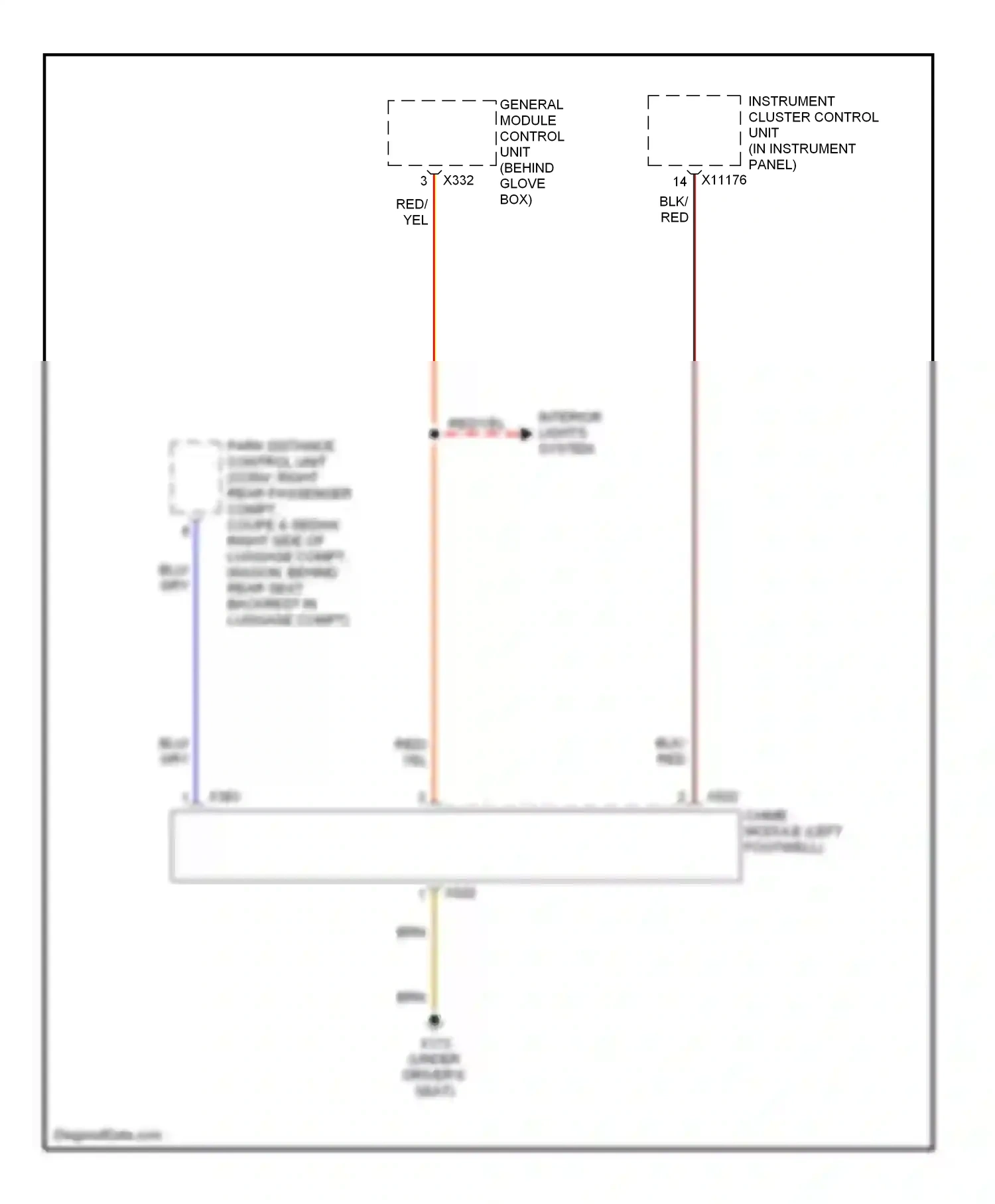 Wiring diagram gry for BMW M3 E46 (1999-2006) (23 of 29)