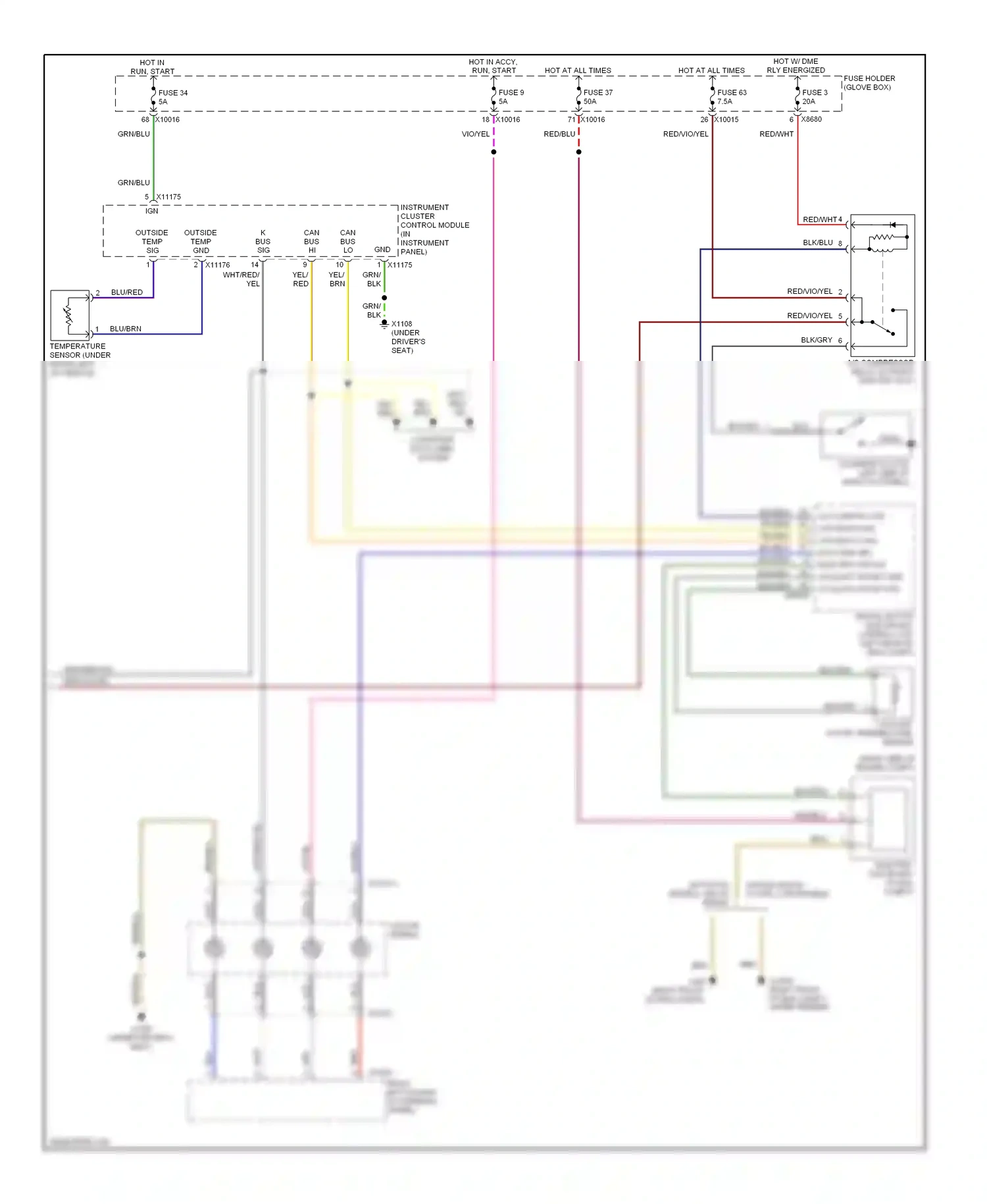 Wiring diagram nca for BMW M3 E46 (1999-2006) (3 of 51)