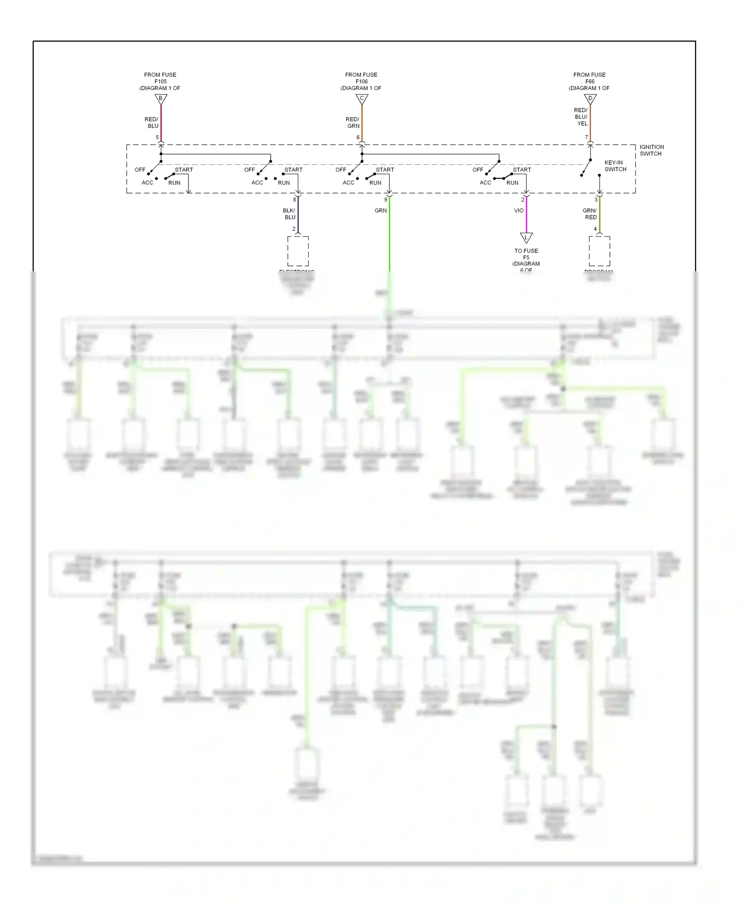 Wiring diagram w/ heater control for BMW M3 E46 (1999-2006) (2 of 2)