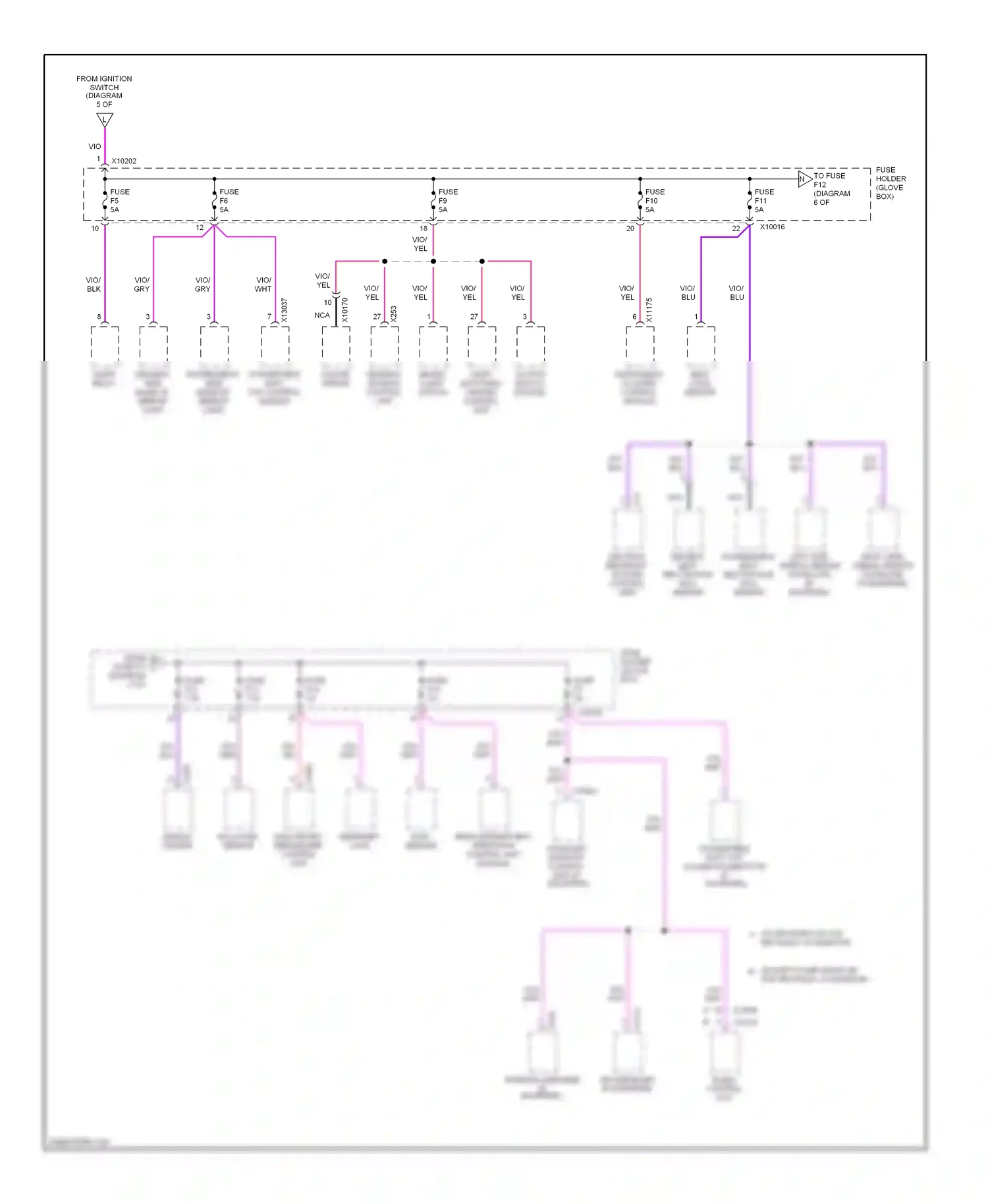Wiring diagram wht for BMW M3 E46 (1999-2006) (36 of 57)