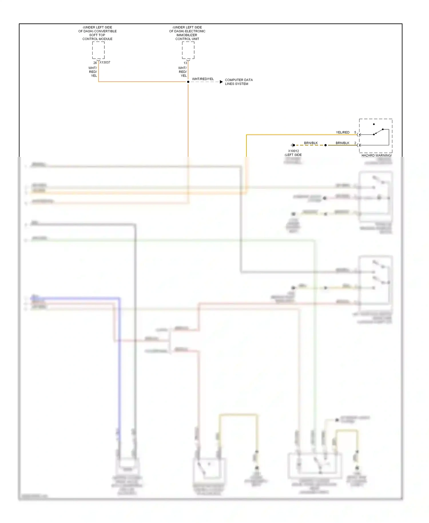 Wiring diagram yel for BMW M3 E46 (1999-2006) (39 of 63)