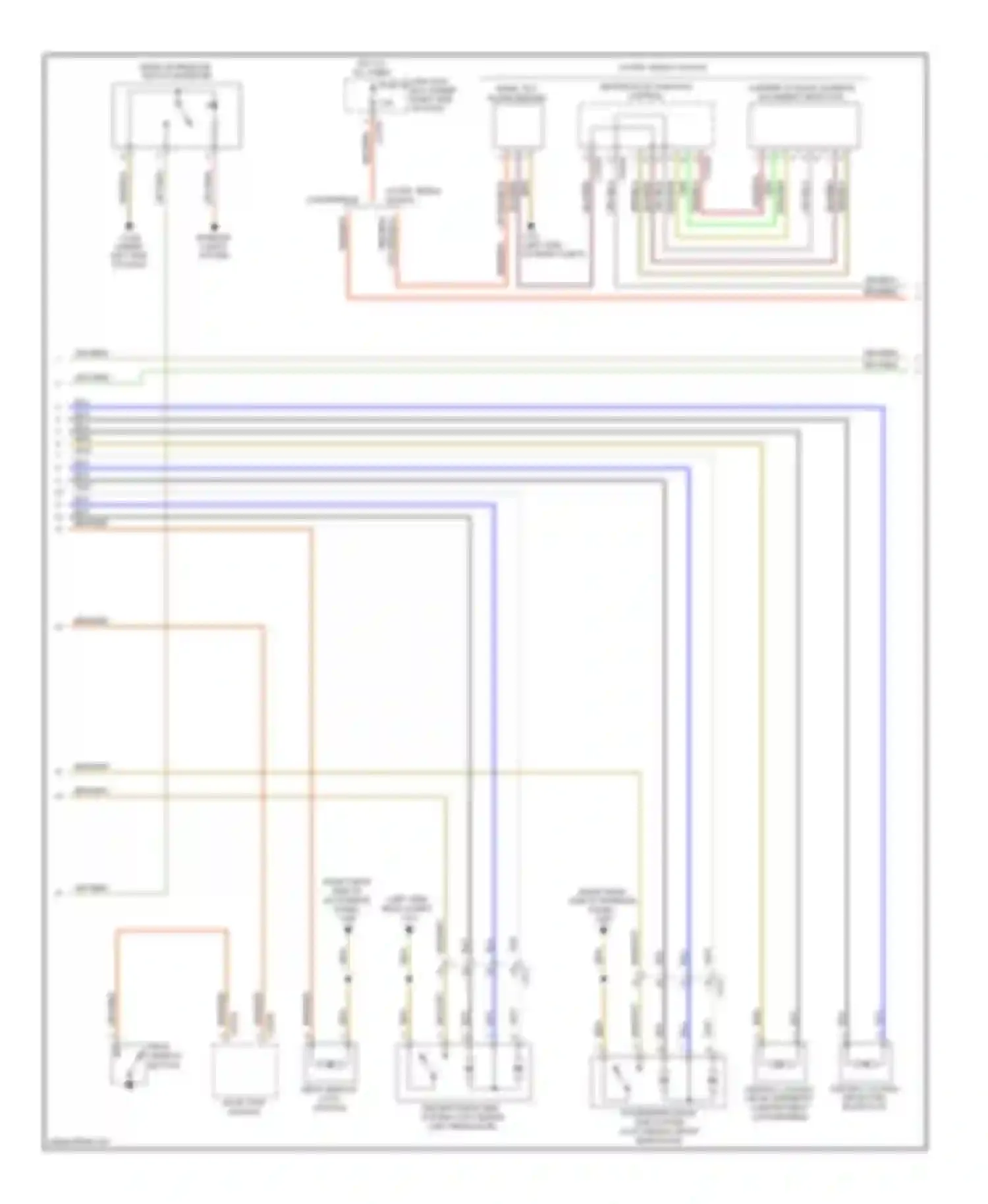 M3 BMW E90 (2007-2013): Anti-theft circuit (2 of 3)