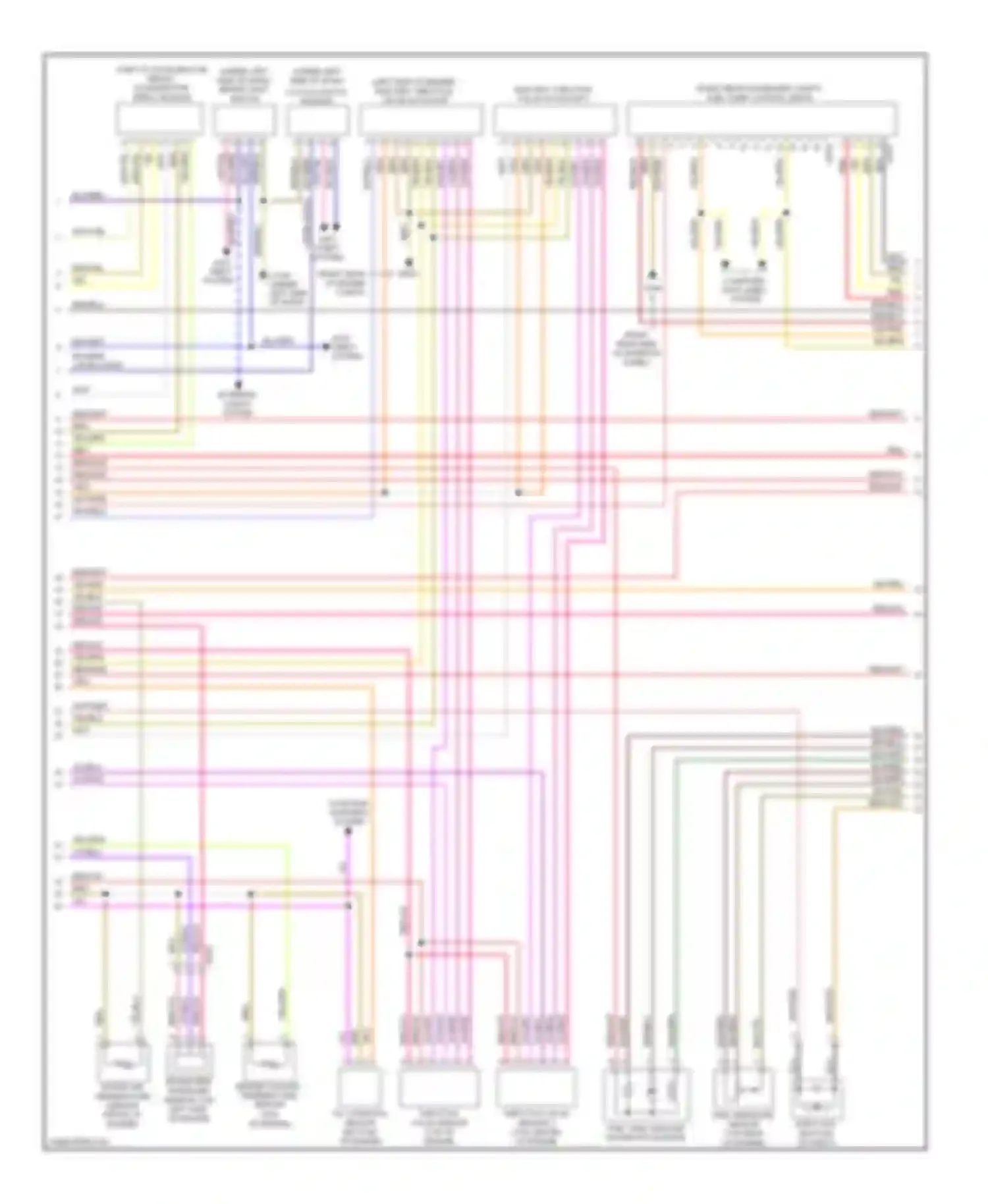M3 BMW E90 (2007-2013): Wiring diagram engine performance 4.0l (2 of 5)