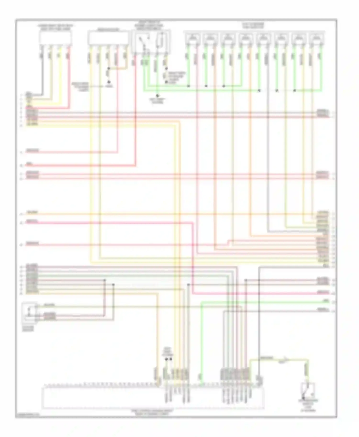 M3 BMW E90 (2007-2013): Wiring diagram engine performance 4.0l (3 of 5)