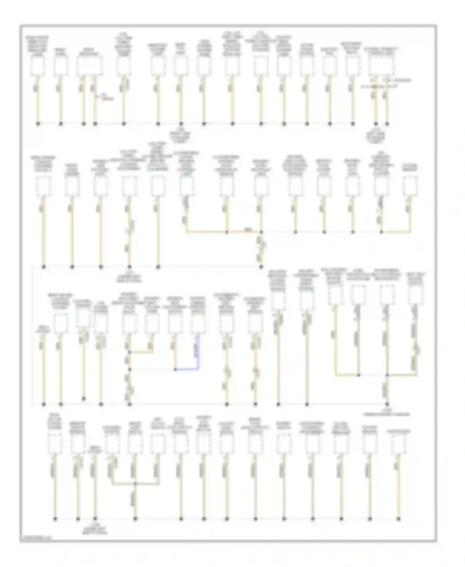 M3 BMW E90 (2007-2013): Ground distribution circuit (2 of 4)