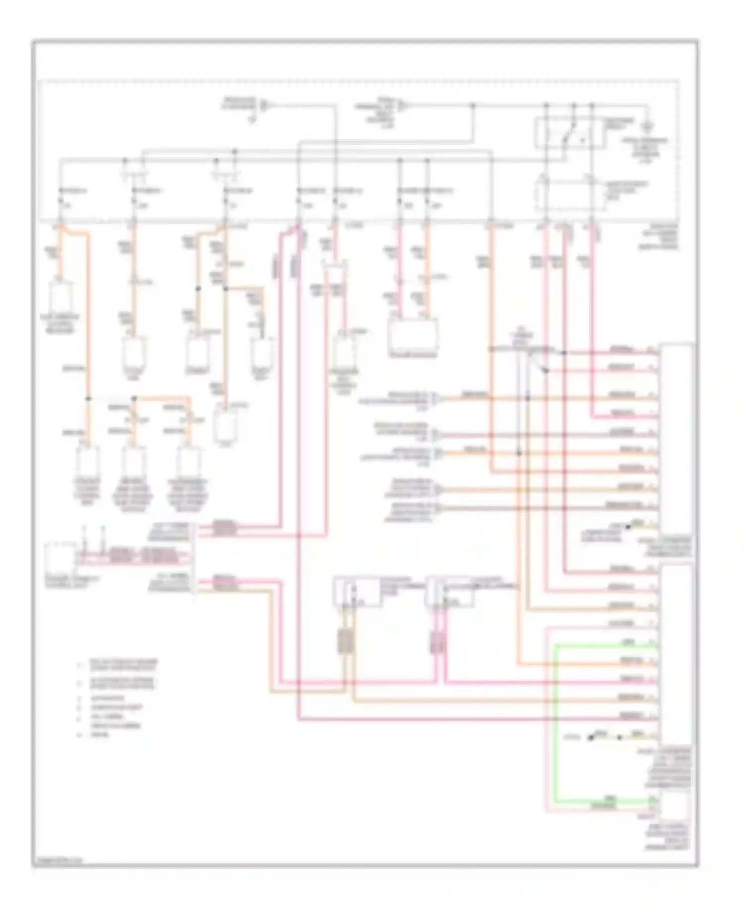 M3 BMW E90 (2007-2013): Power distribution circuit (5 of 5)