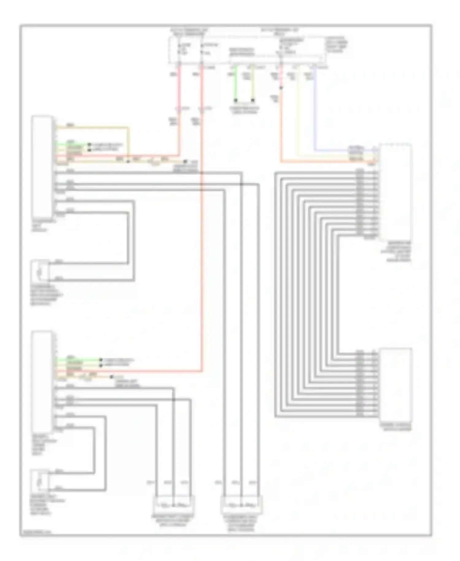 M3 BMW E90 (2007-2013): Heated seats circuit, with memory