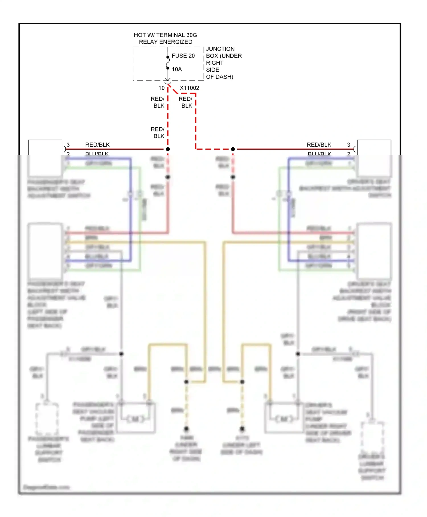 Wiring diagram blk for BMW M3 E90 (2007-2013) (70 of 98)