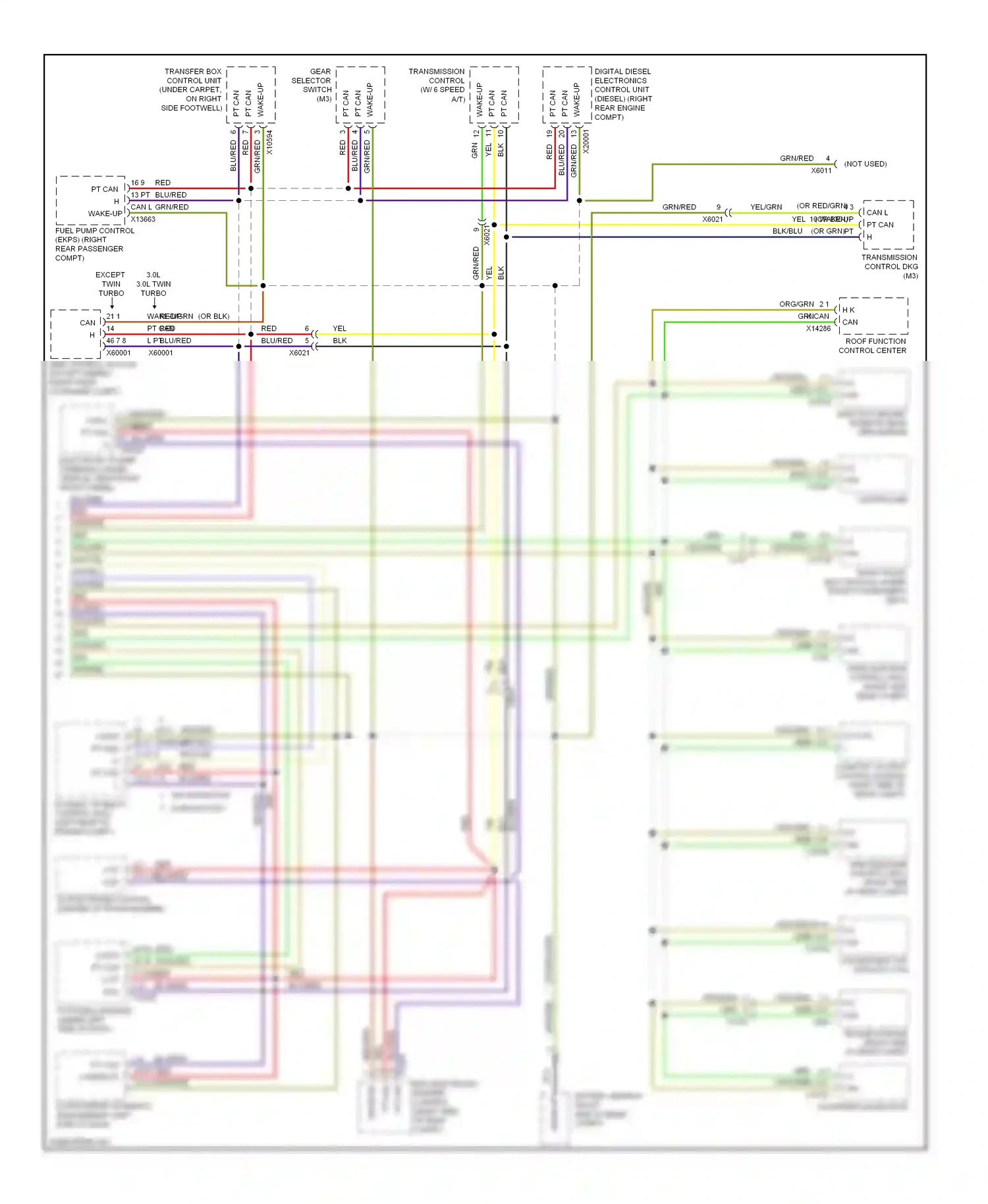 Wiring diagram blu/red for BMW M3 E90 (2007-2013) (19 of 66)