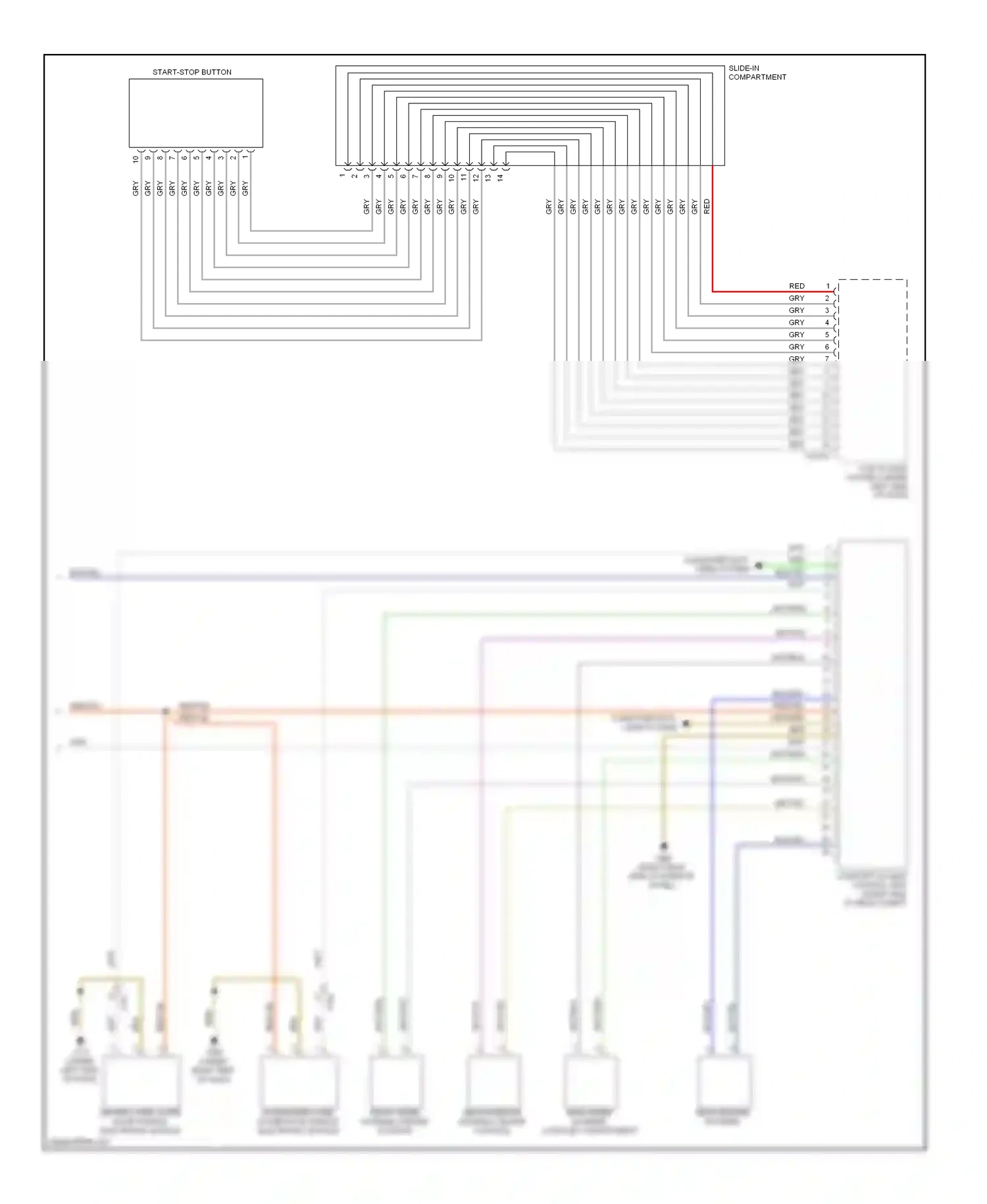 Wiring diagram blu/yel for BMW M3 E90 (2007-2013) (2 of 31)