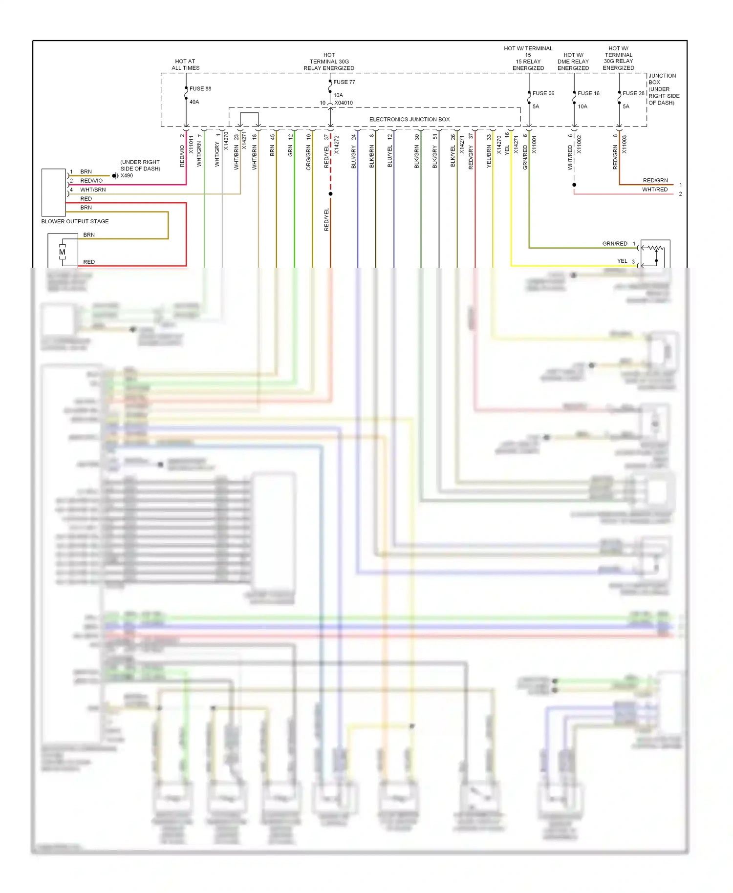 Wiring diagram brn for BMW M3 E90 (2007-2013) (8 of 121)