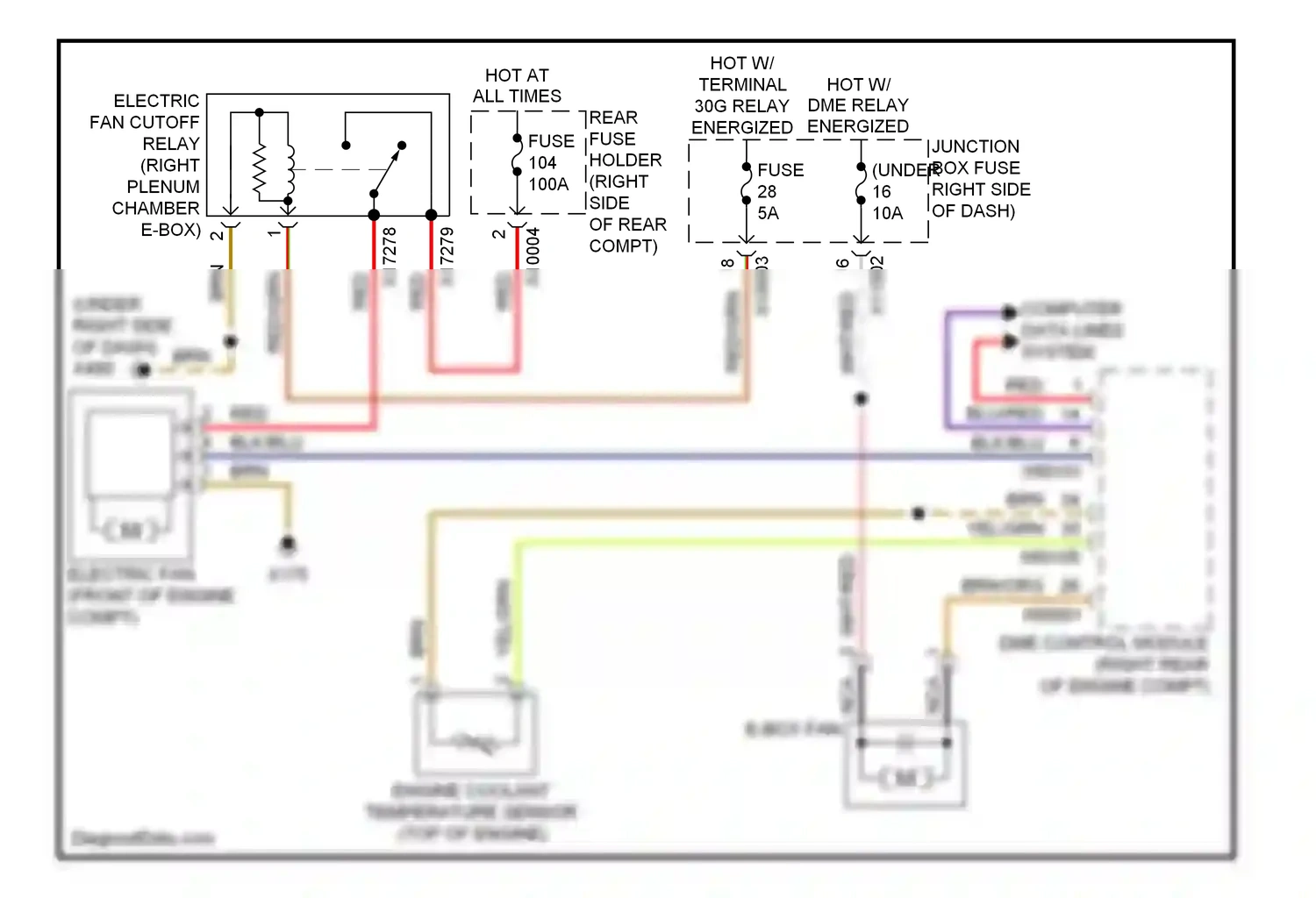 Wiring diagram brn for BMW M3 E90 (2007-2013) (15 of 121)