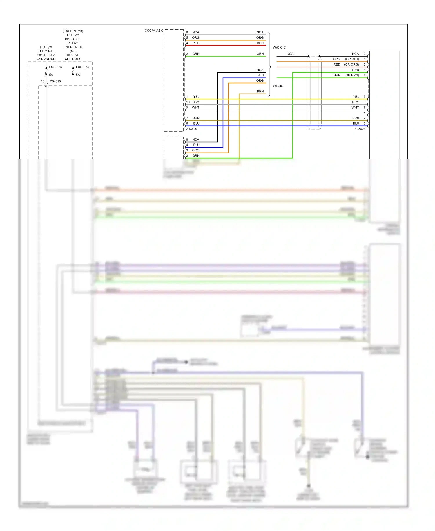 Wiring diagram compt) for BMW M3 E90 (2007-2013) (1 of 1)