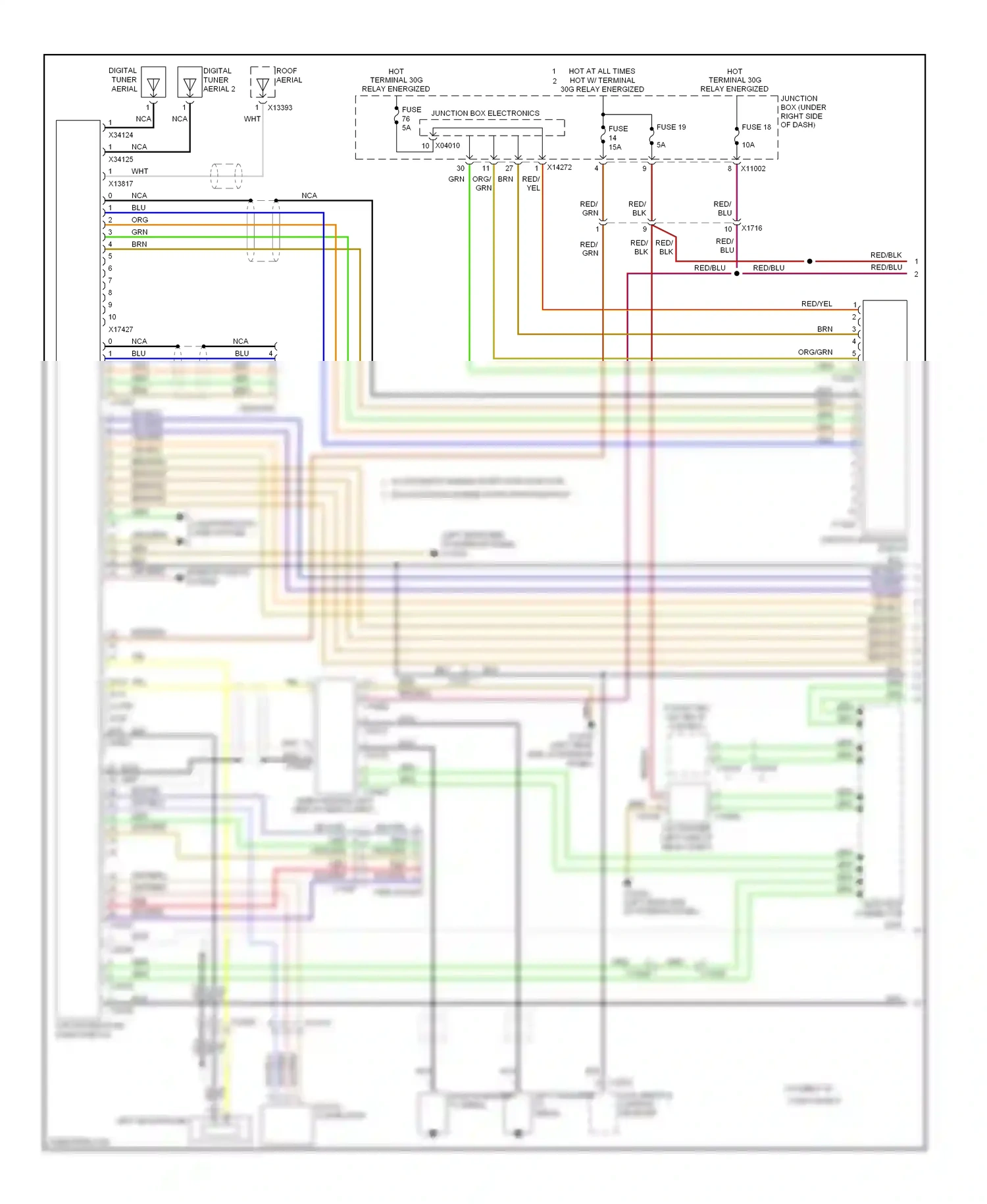 Wiring diagram computer data lines system for BMW M3 E90 (2007-2013) (56 of 69)