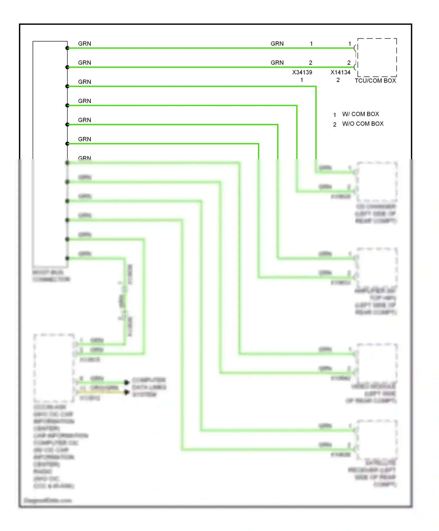 Wiring diagram grn for BMW M3 E90 (2007-2013) (88 of 100)