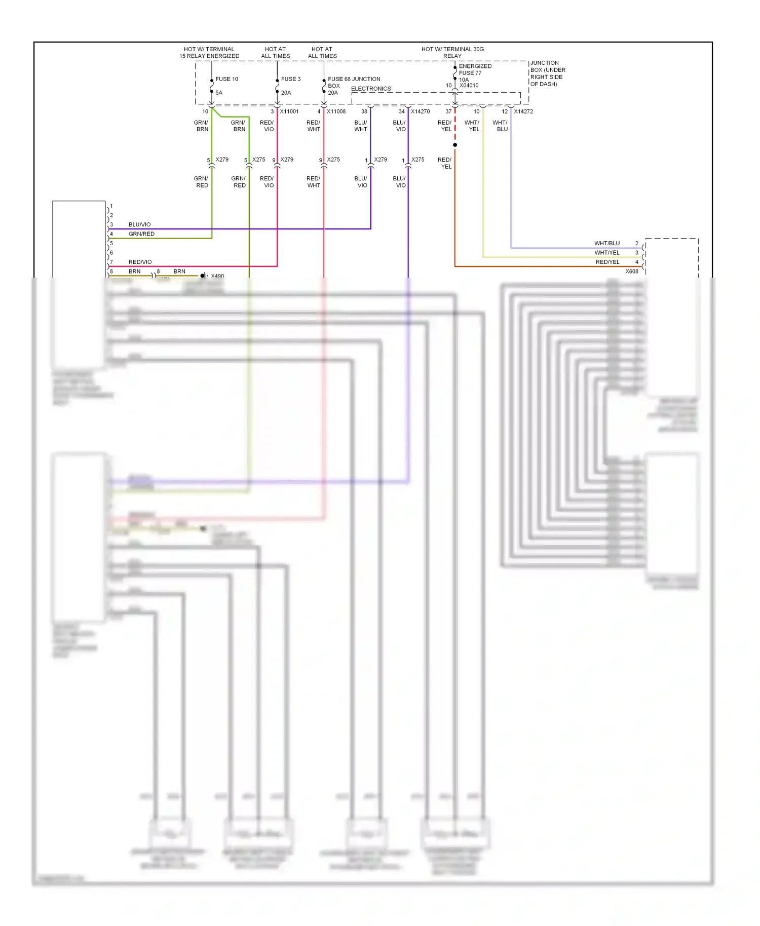 Wiring diagram grn for BMW M3 E90 (2007-2013) (65 of 100)