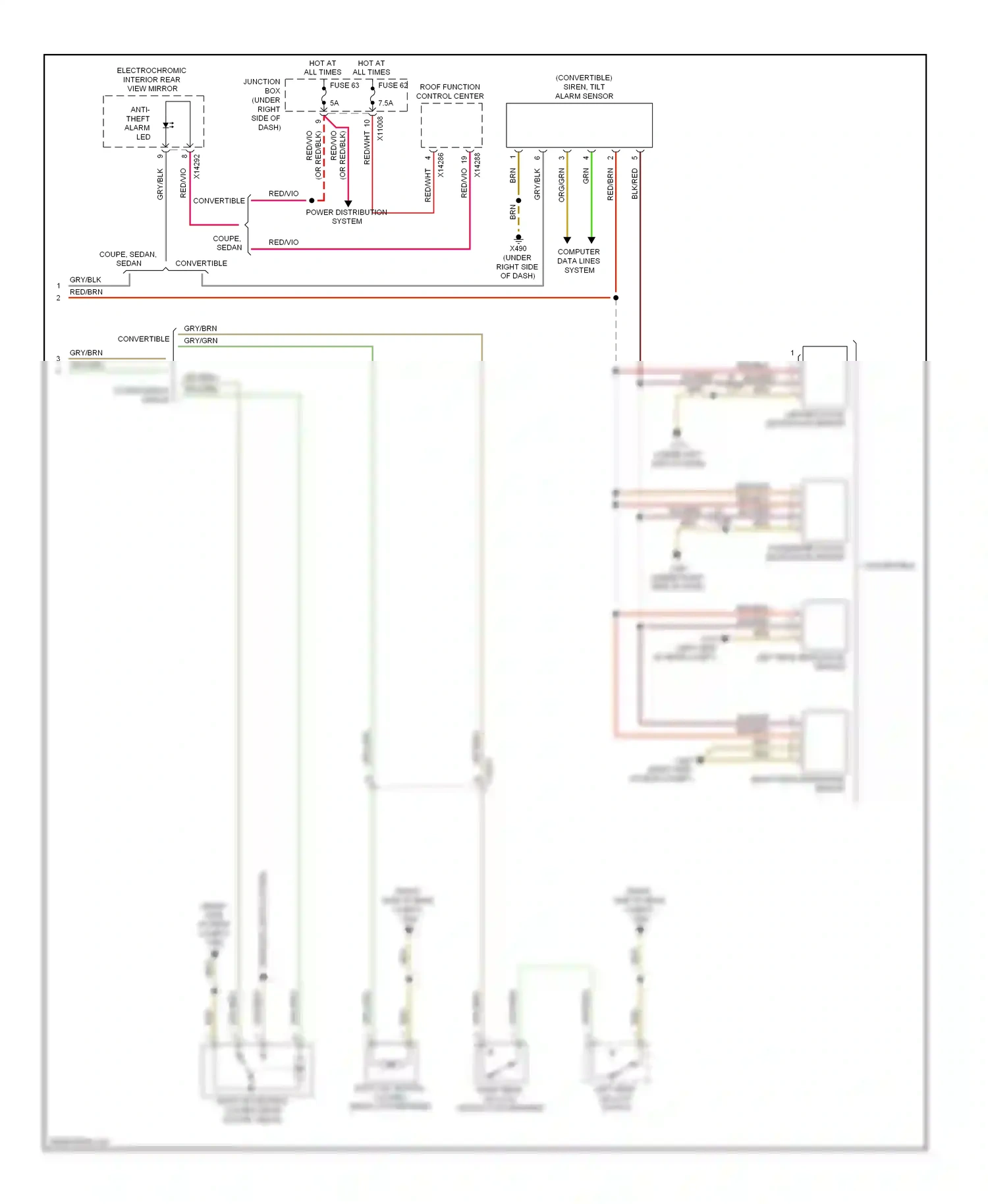 Wiring diagram grn for BMW M3 E90 (2007-2013) (5 of 100)