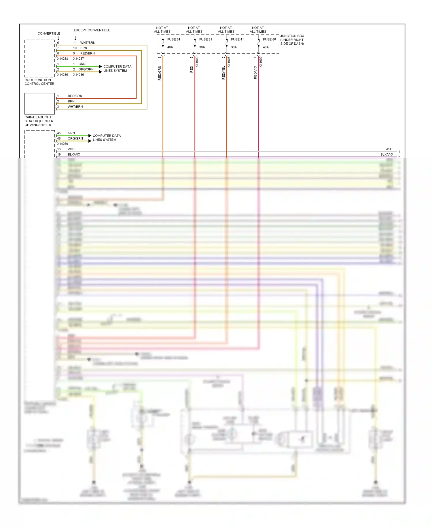Wiring diagram wht for BMW M3 E90 (2007-2013) (14 of 79)