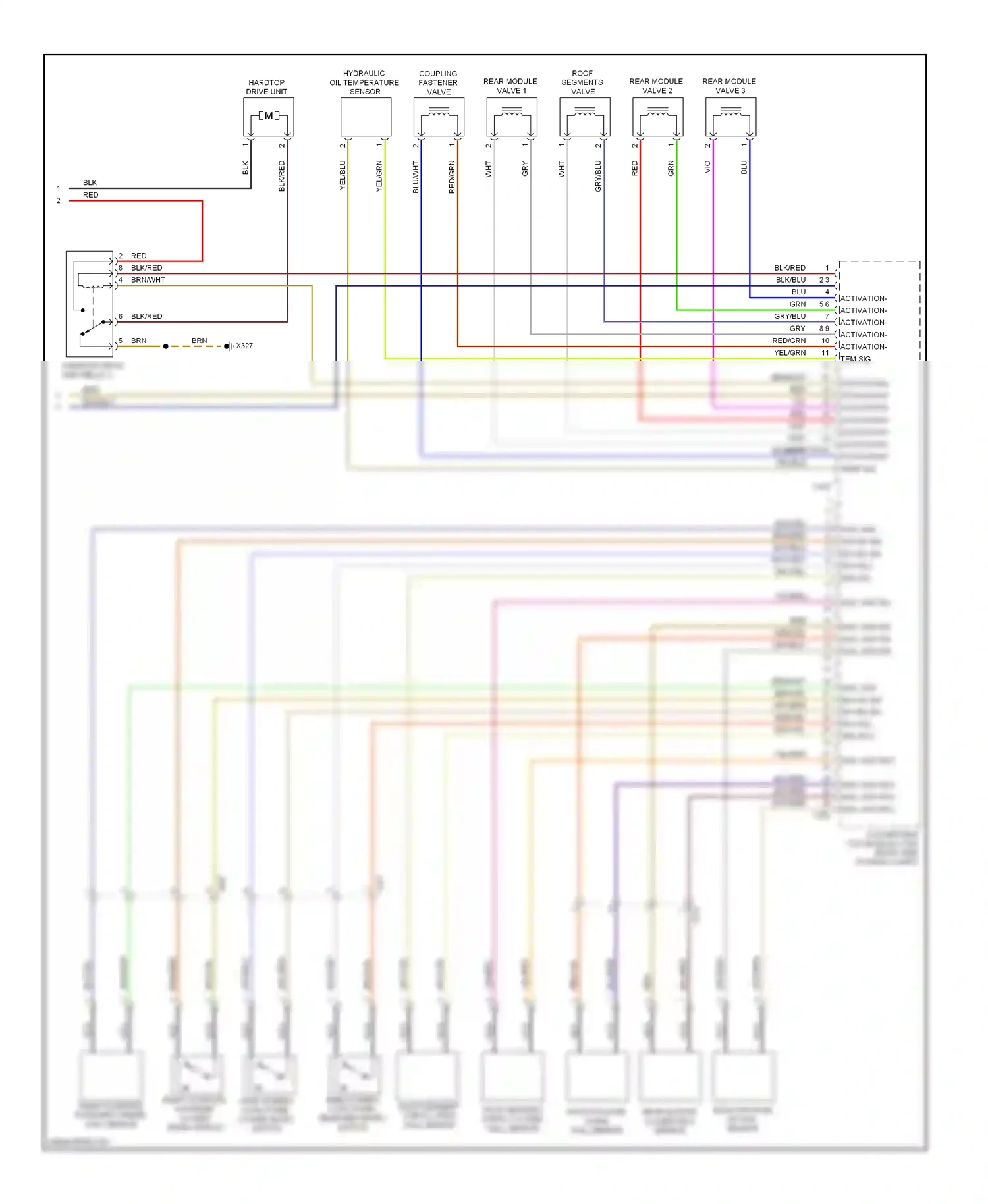 Wiring diagram wht/blu for BMW M3 E90 (2007-2013) (22 of 39)