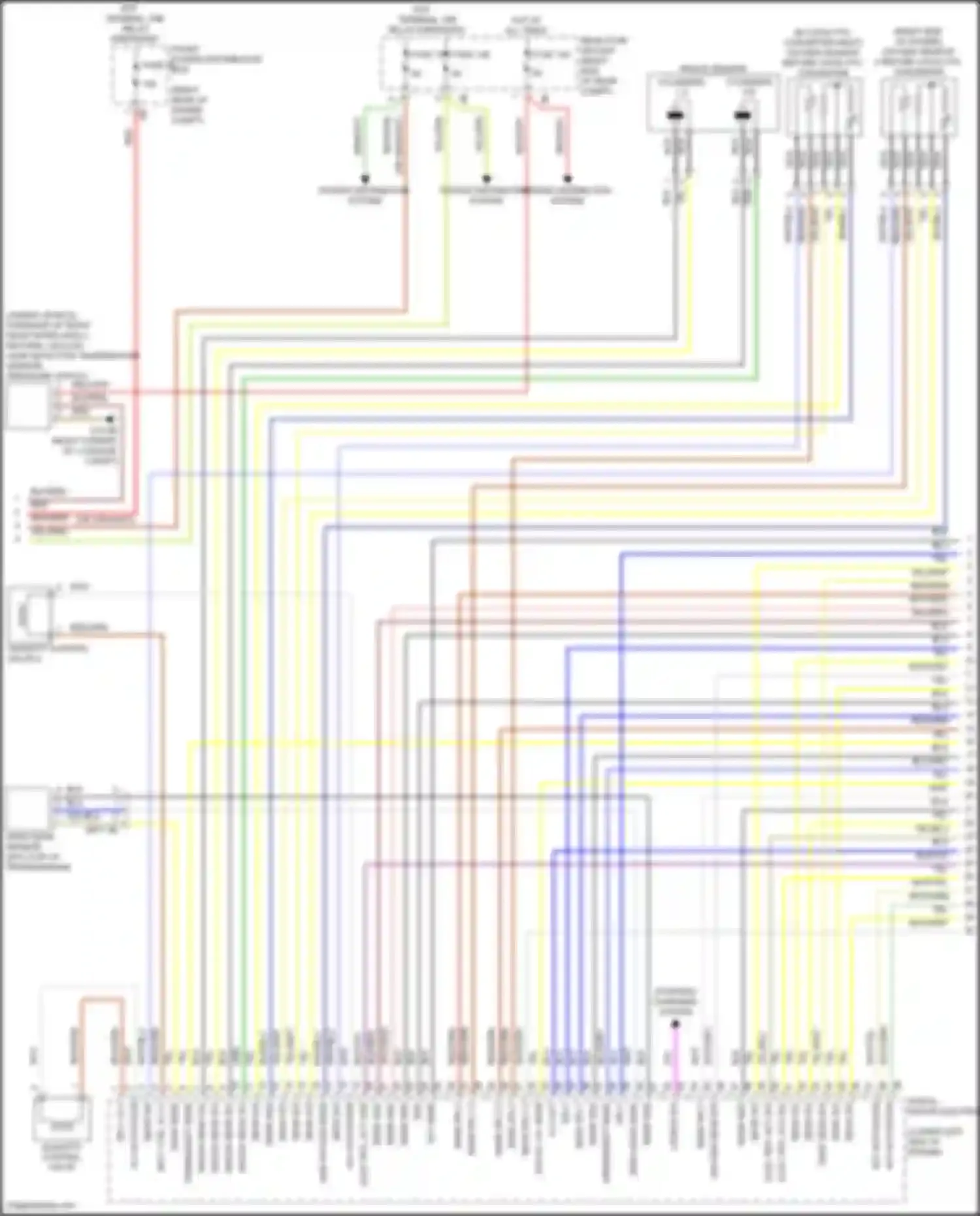 M3 BMW F80 (2014-2018): Wiring diagram engine performance 3.0l turbo (2 of 5)
