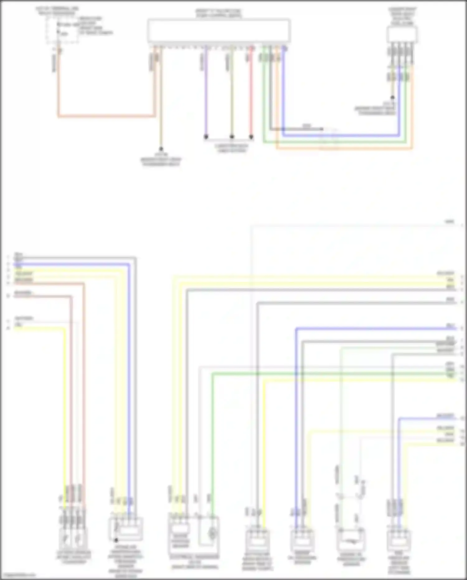 M3 BMW F80 (2014-2018): Wiring diagram engine performance 3.0l turbo (4 of 5)