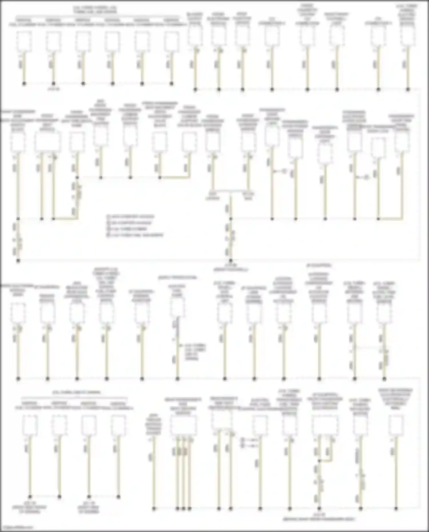 M3 BMW F80 (2014-2018): Ground distribution circuit (2 of 4)