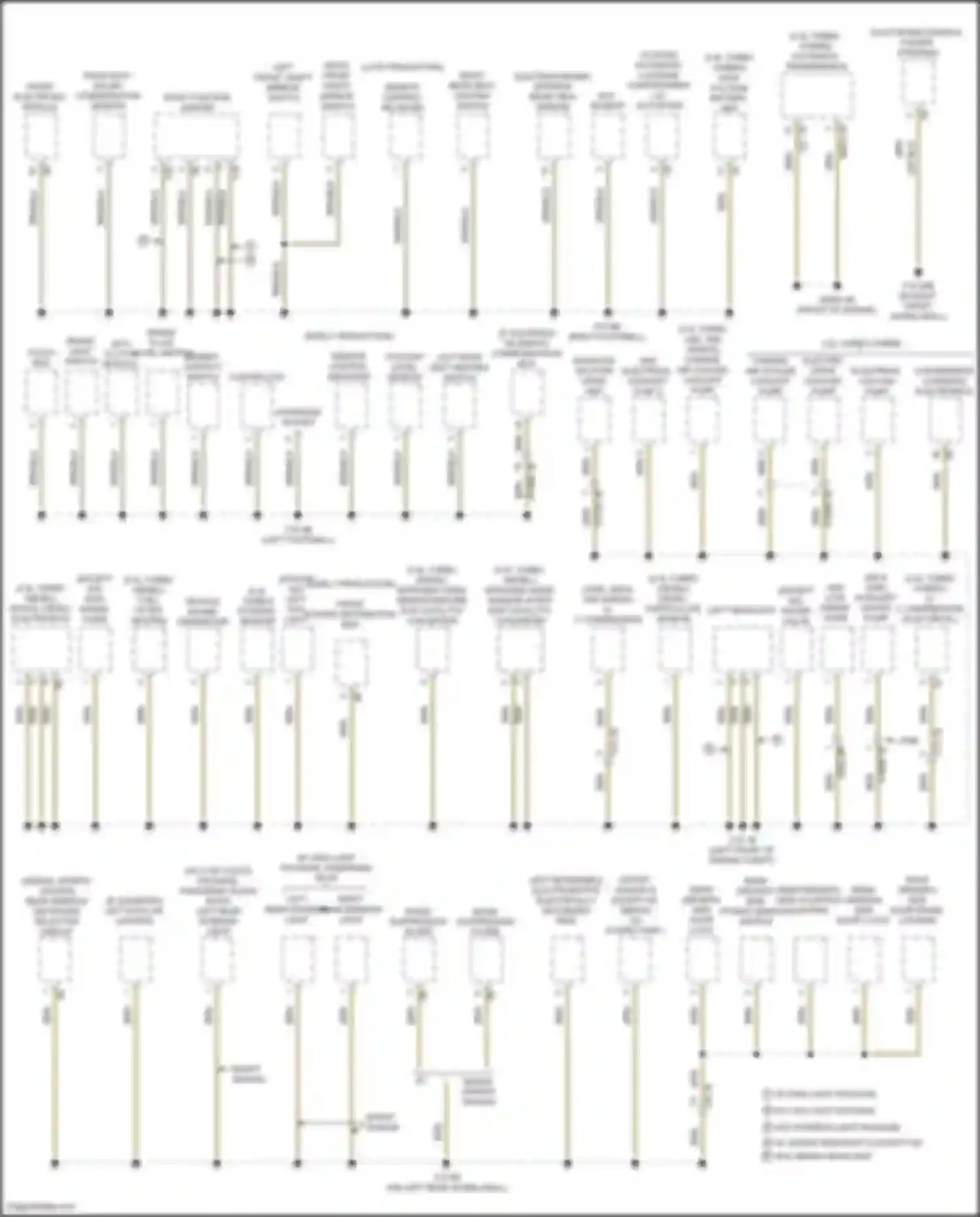 M3 BMW F80 (2014-2018): Ground distribution circuit (4 of 4)