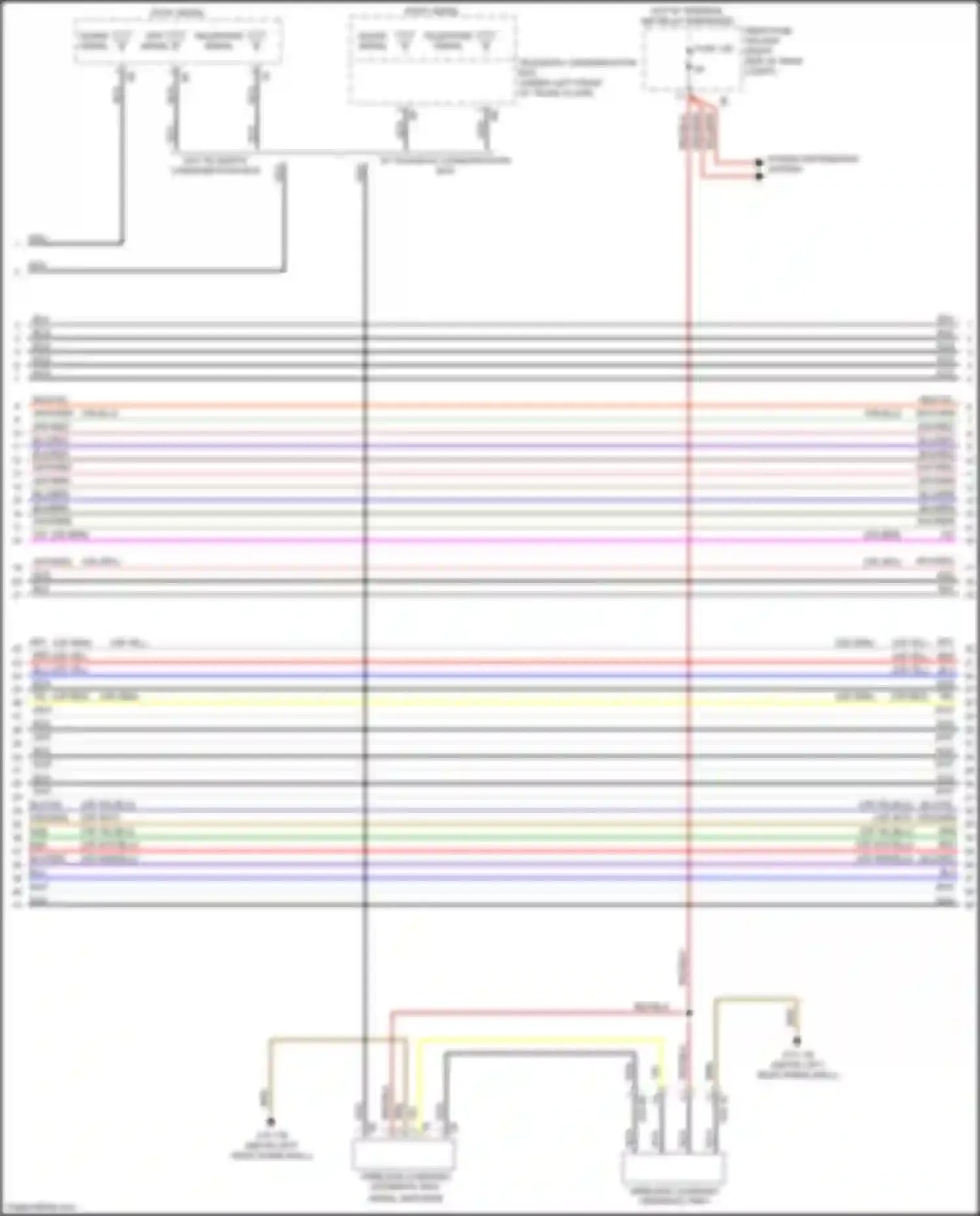 M3 BMW F80 (2014-2018): Base radio circuit, w/o active sound design (2 of 6)