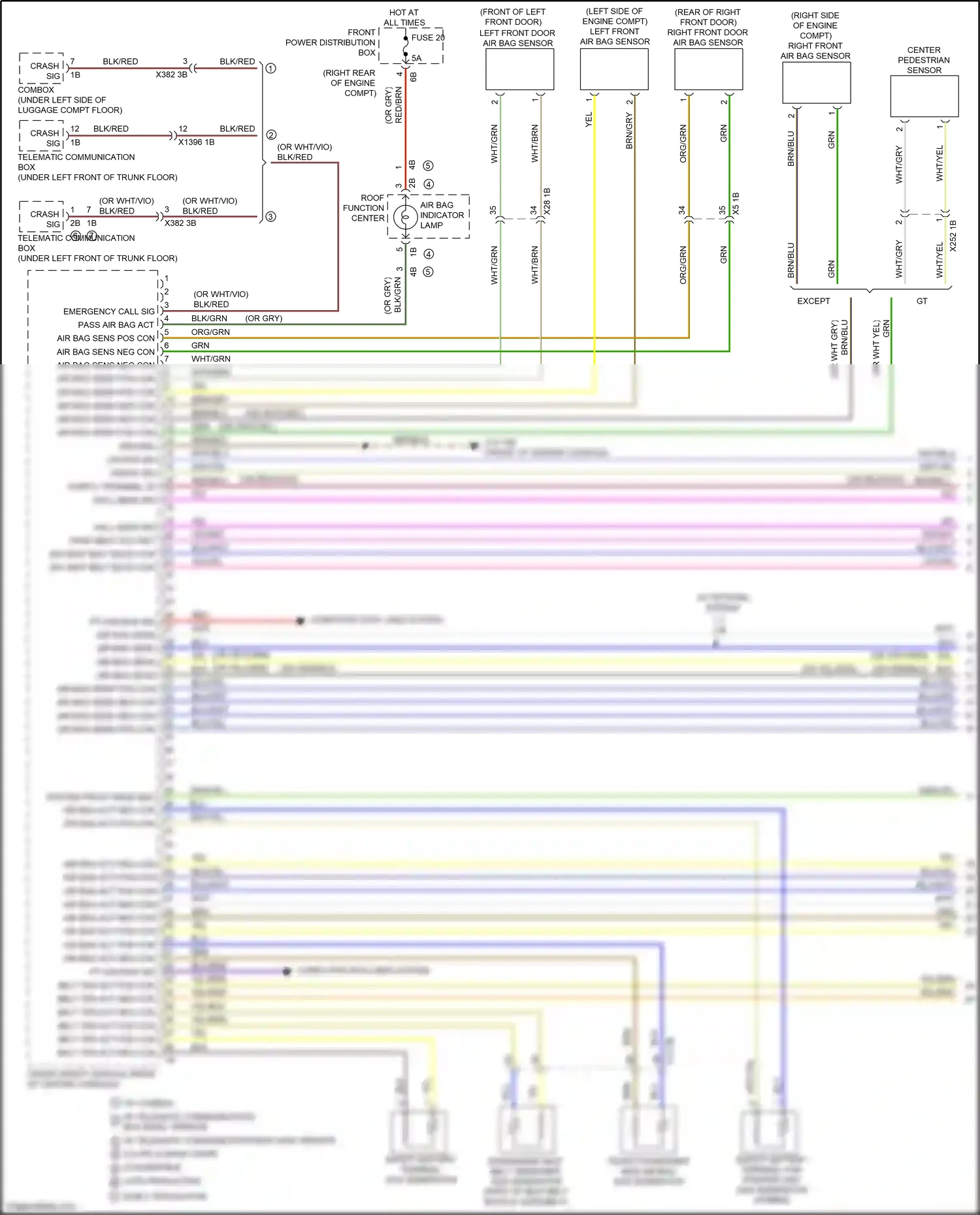 Wiring diagram blk/grn for BMW M3 F80 (2014-2018) (9 of 16)