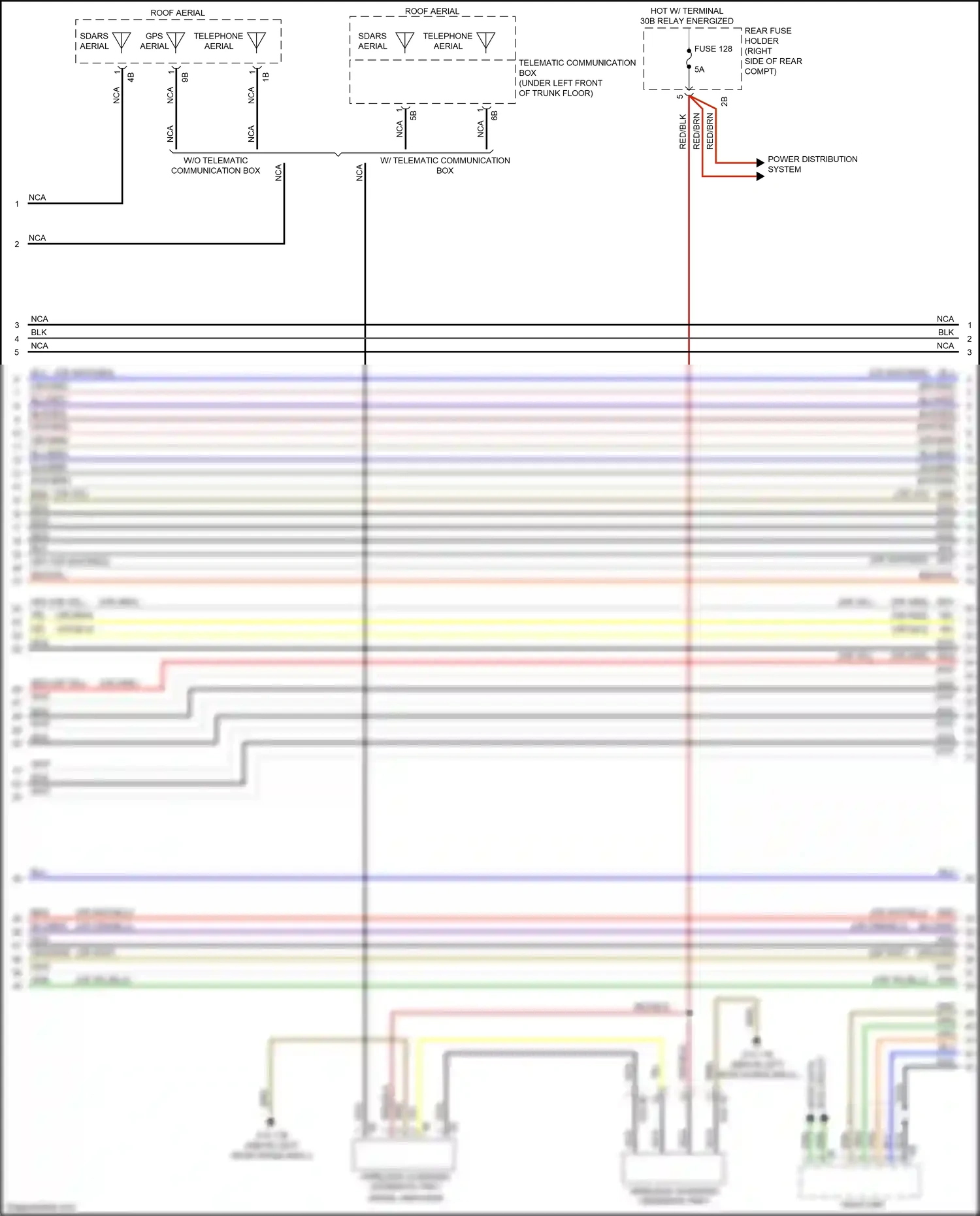 Wiring diagram blu for BMW M3 F80 (2014-2018) (22 of 110)