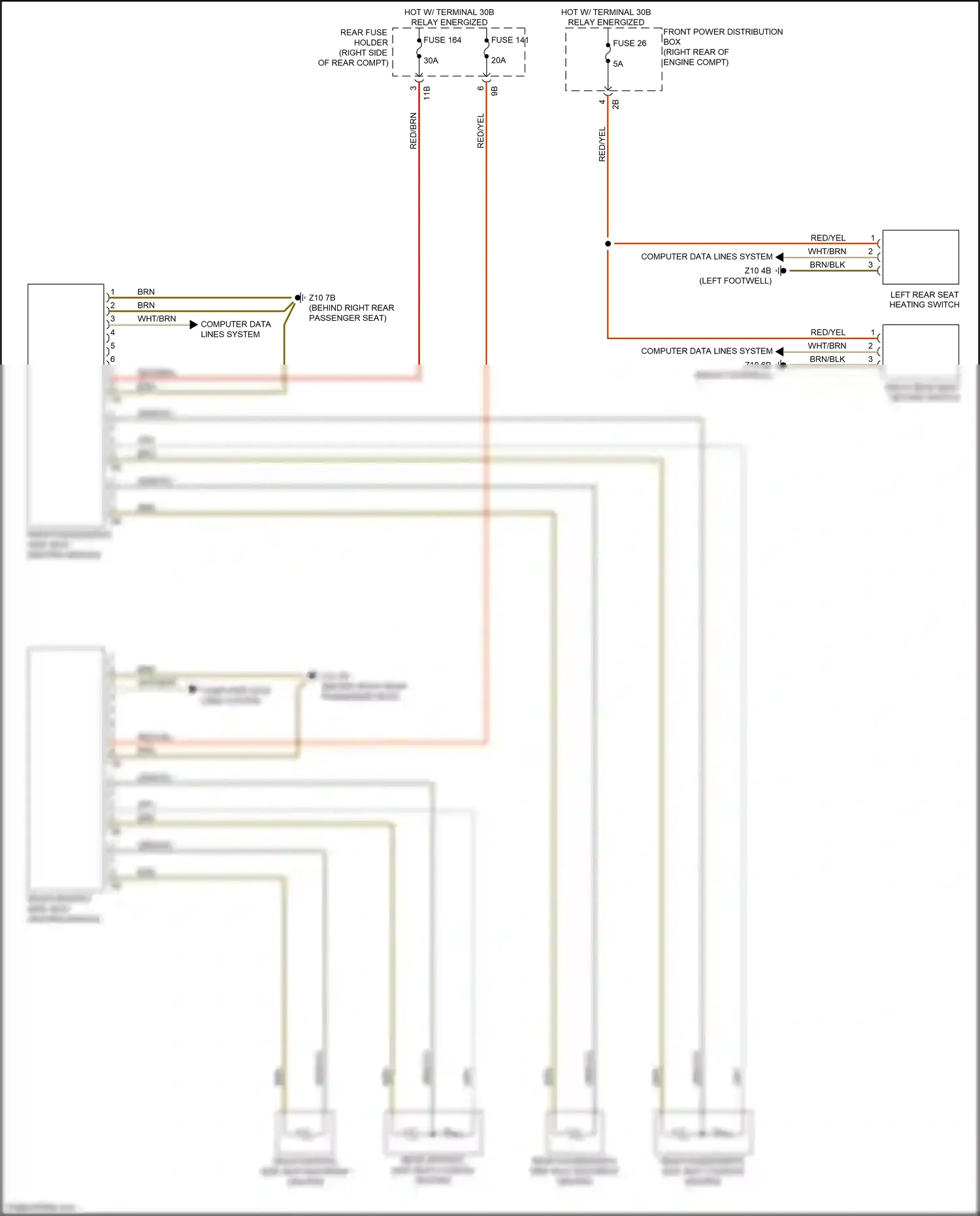 Wiring diagram brn for BMW M3 F80 (2014-2018) (79 of 142)
