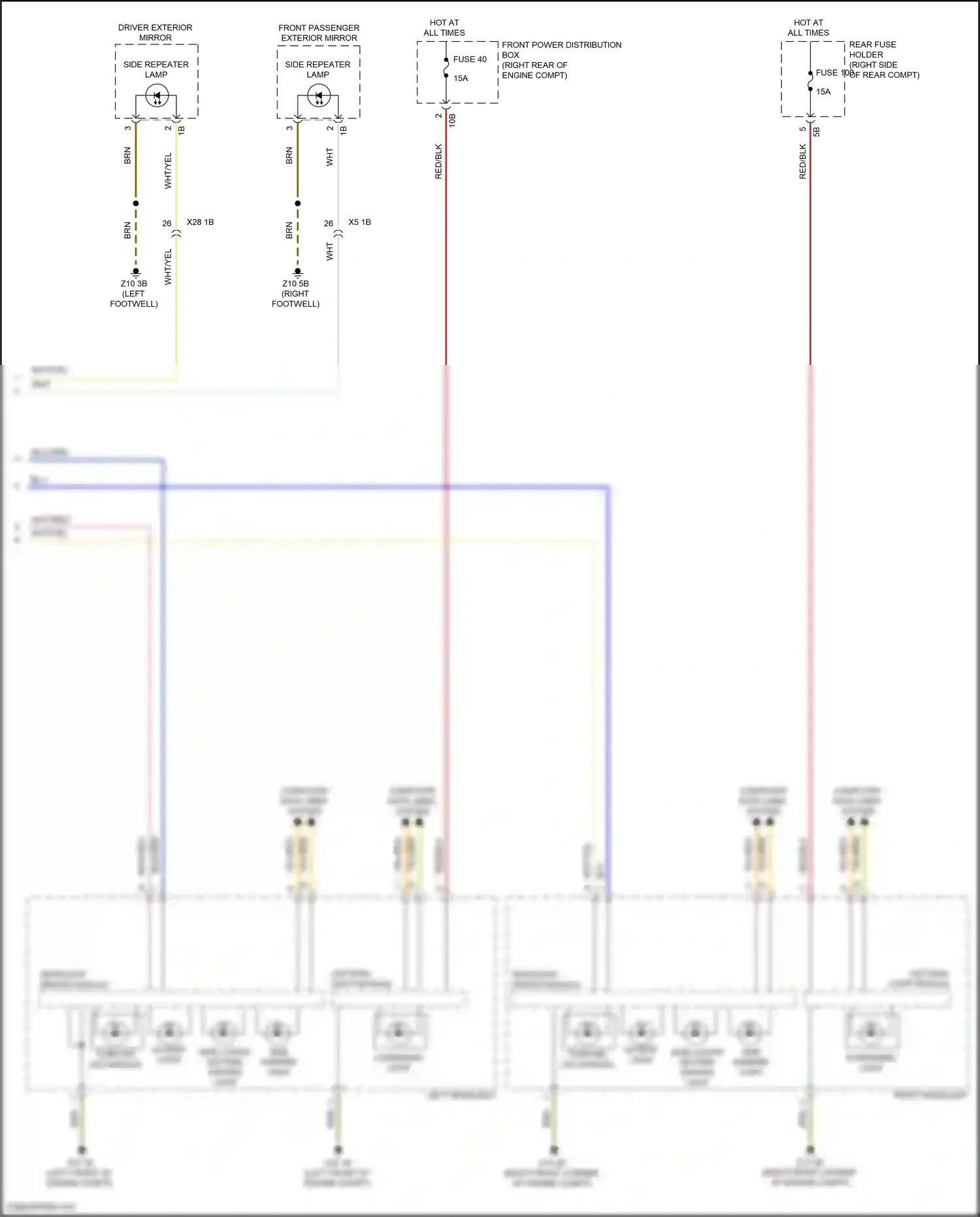 Wiring diagram computer data lines system for BMW M3 F80 (2014-2018) (33 of 80)