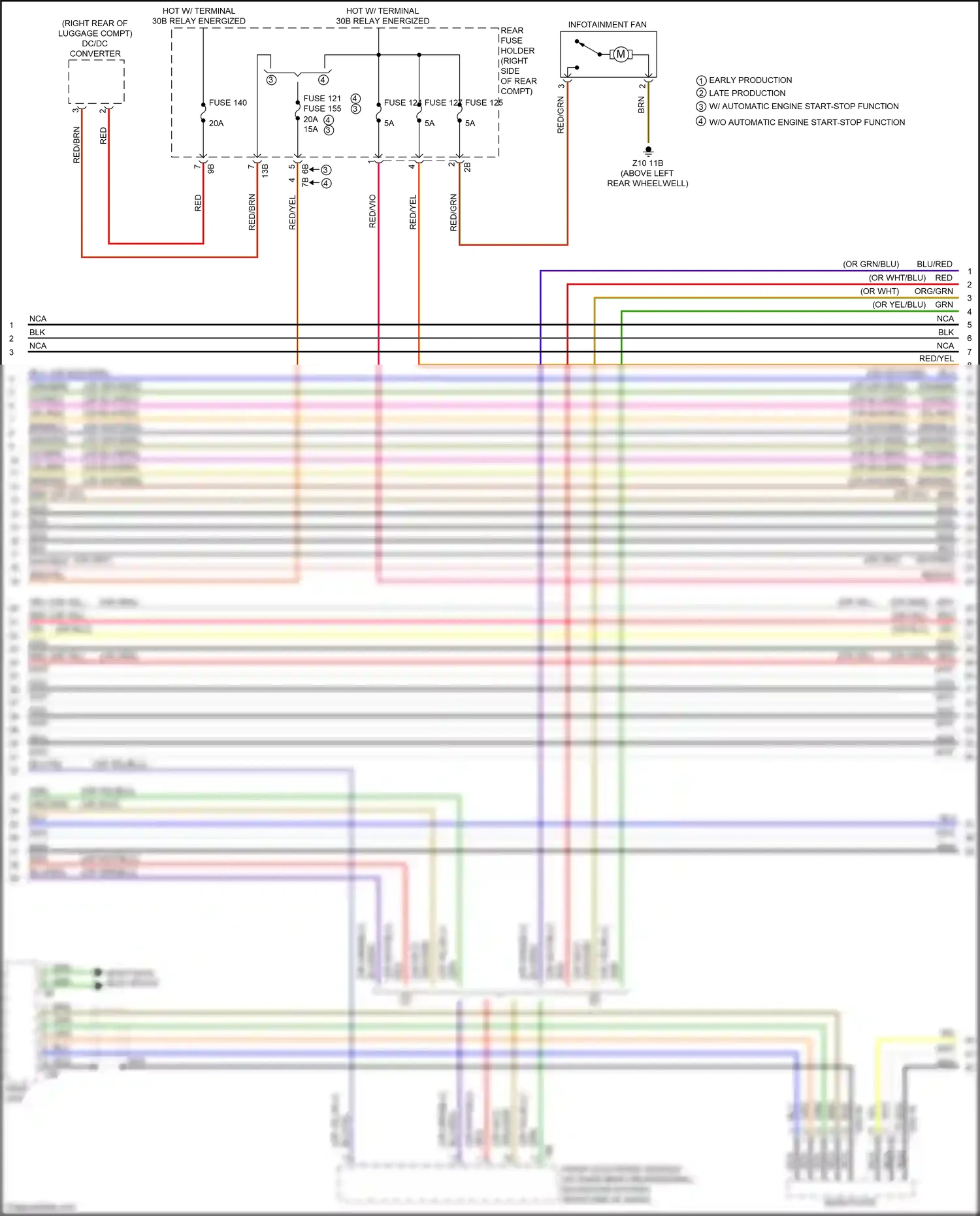 Wiring diagram grn/red for BMW M3 F80 (2014-2018) (6 of 52)