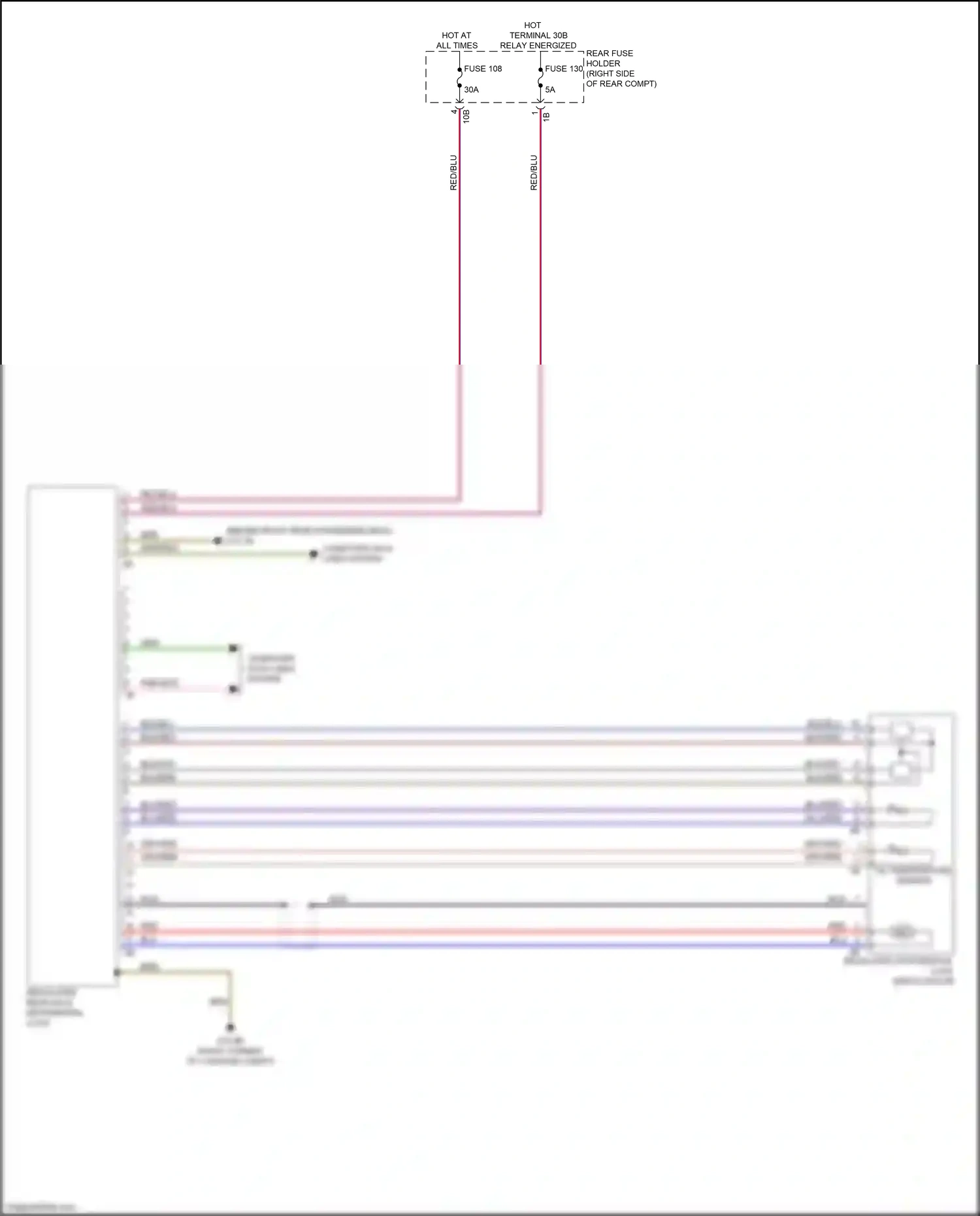 Wiring diagram gry/brn for BMW M3 F80 (2014-2018) (30 of 59)