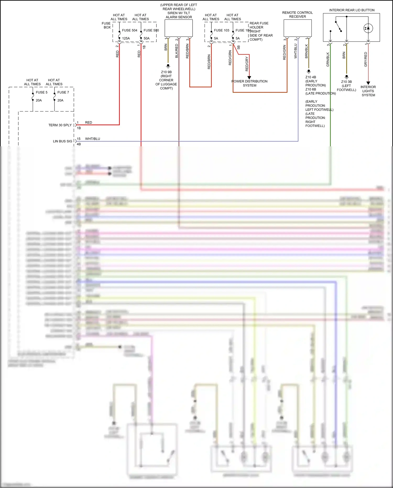 Wiring diagram gry/red for BMW M3 F80 (2014-2018) (33 of 72)