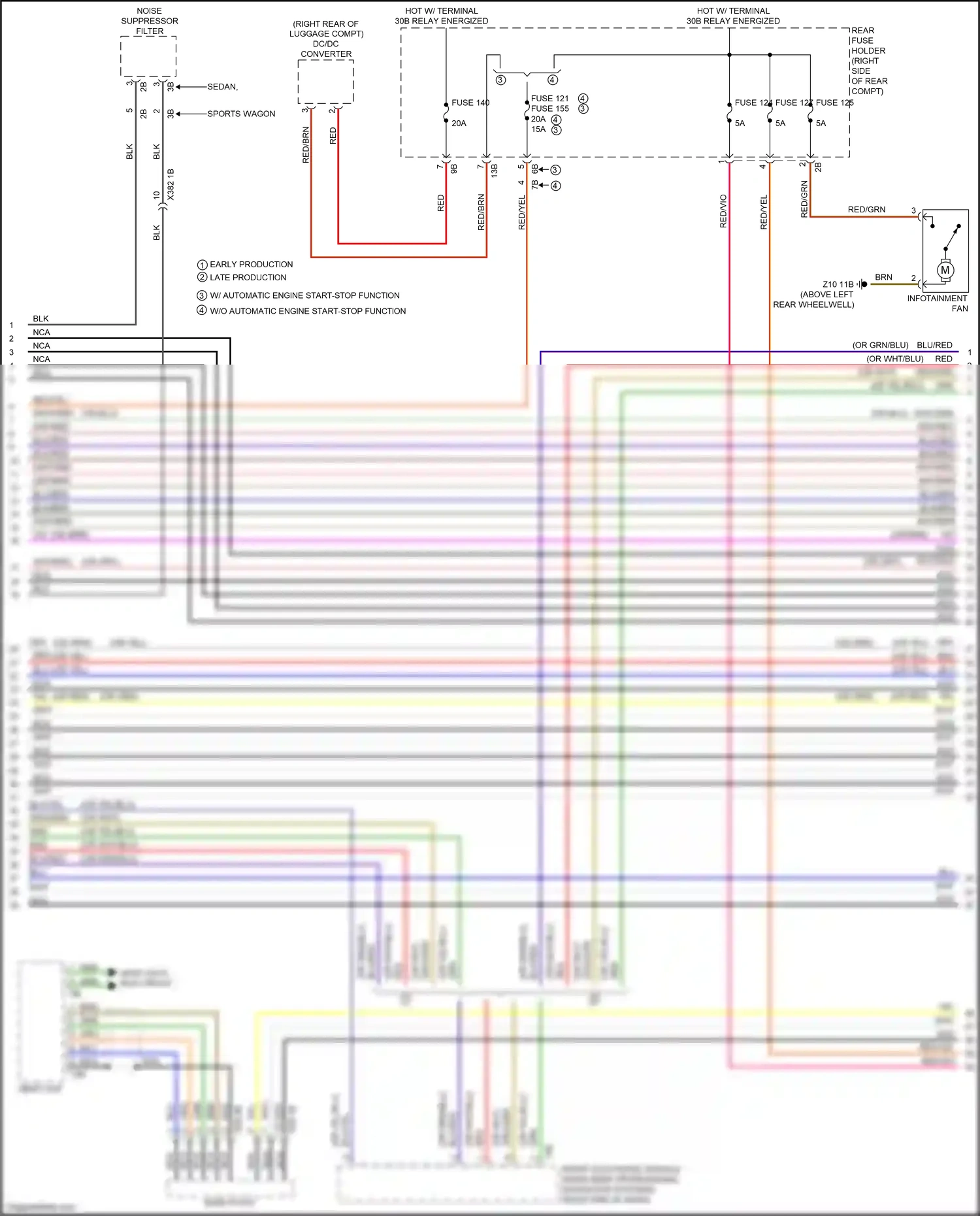 Wiring diagram head unit for BMW M3 F80 (2014-2018) (8 of 38)
