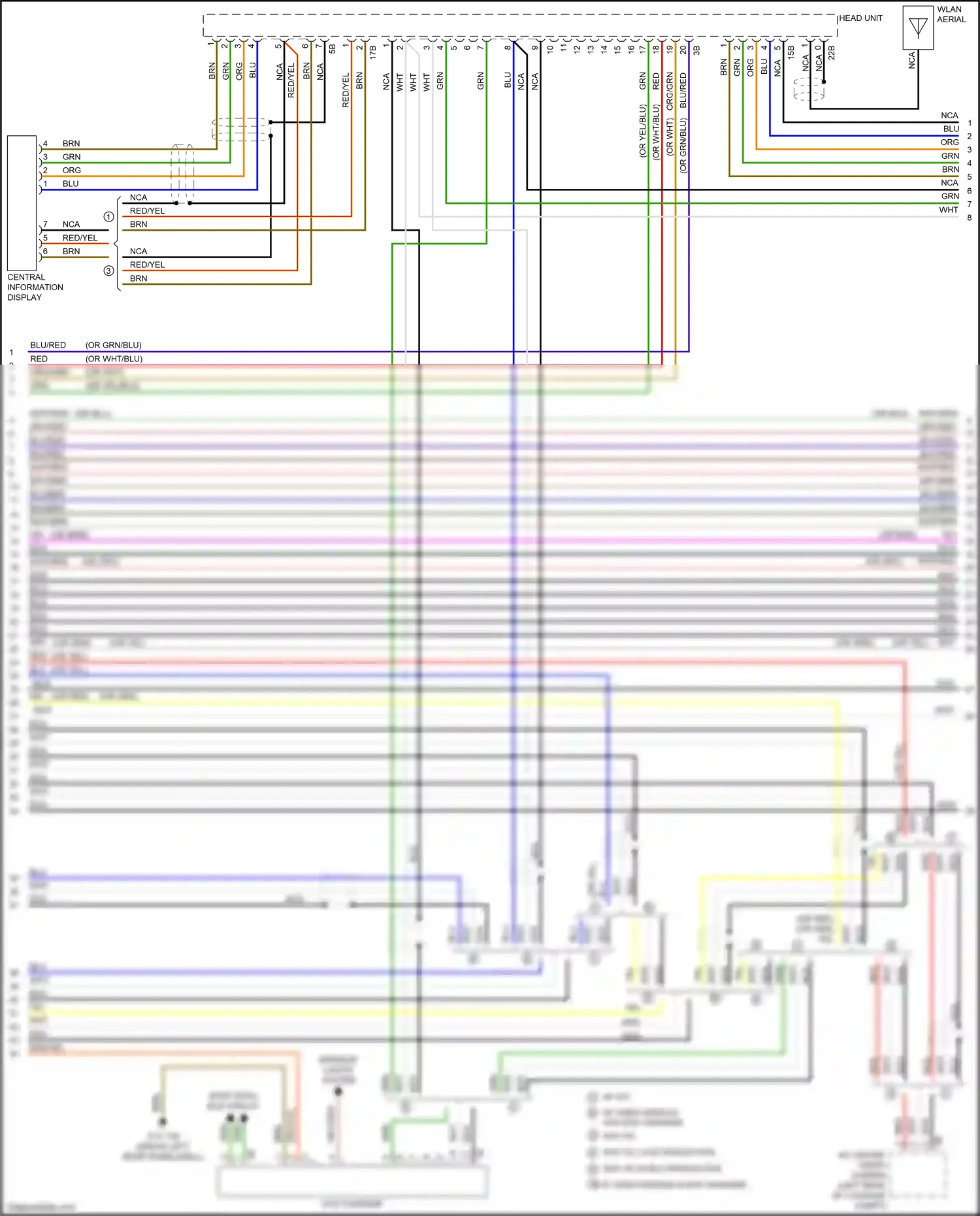 Wiring diagram org/grn for BMW M3 F80 (2014-2018) (18 of 45)
