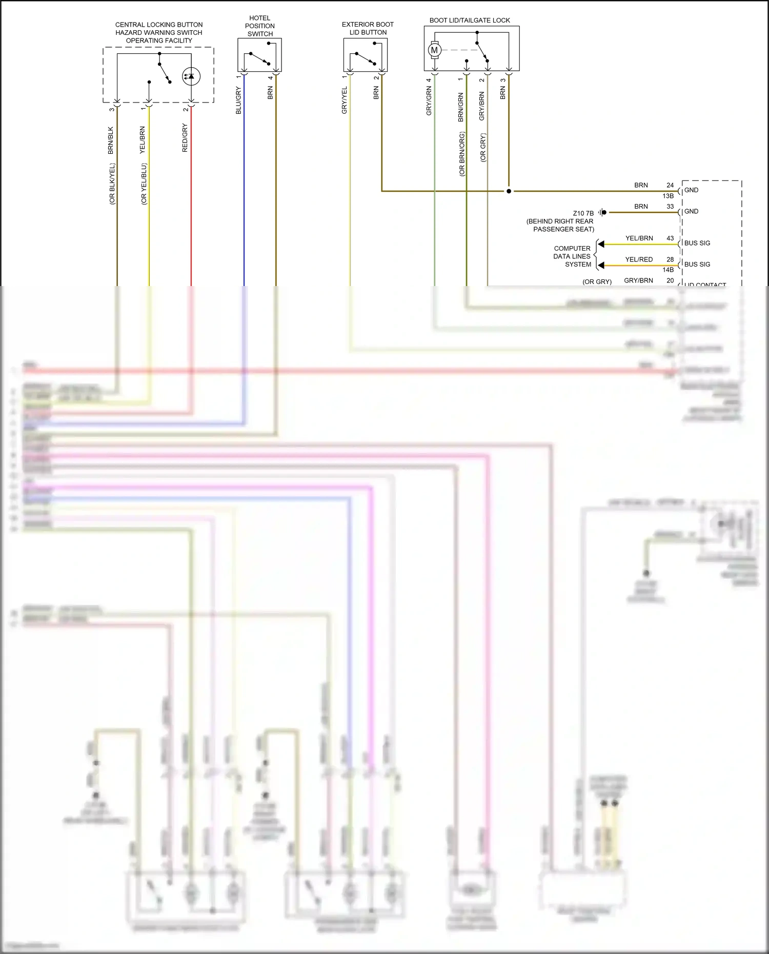 Wiring diagram red/gry for BMW M3 F80 (2014-2018) (19 of 24)